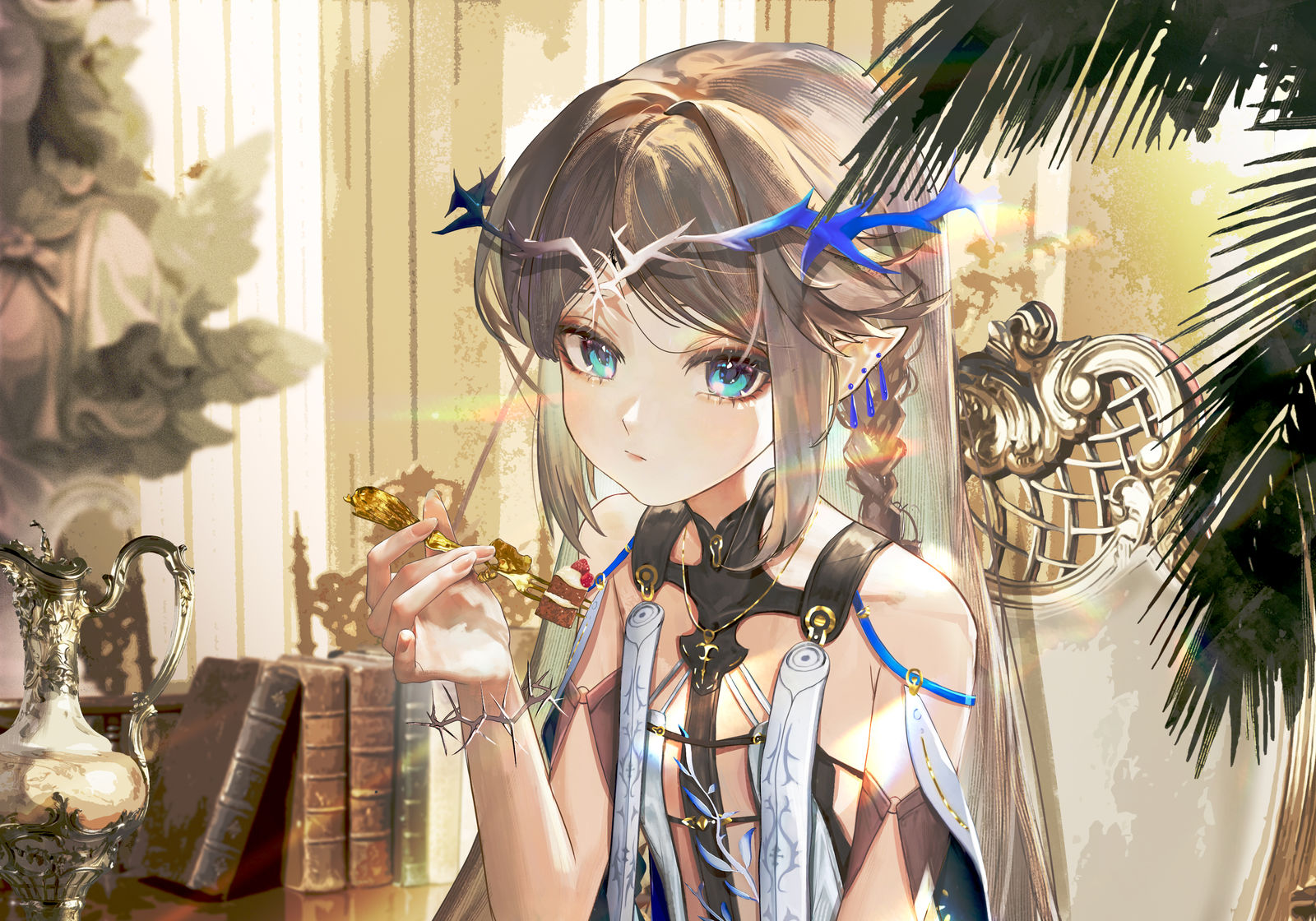 卡提希娅插画图片壁纸