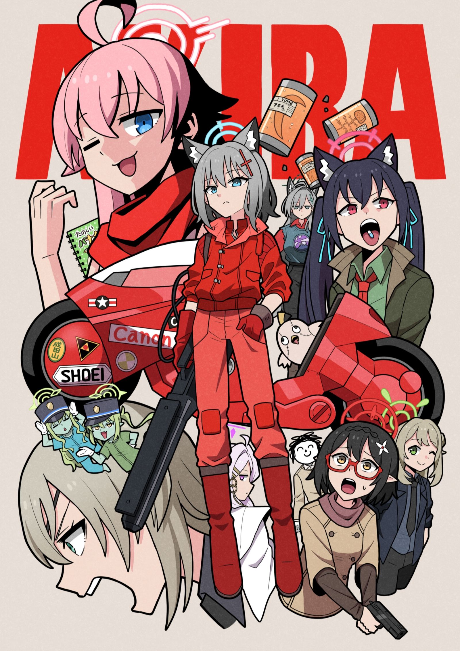 AKIRA×AKIRA插画图片壁纸