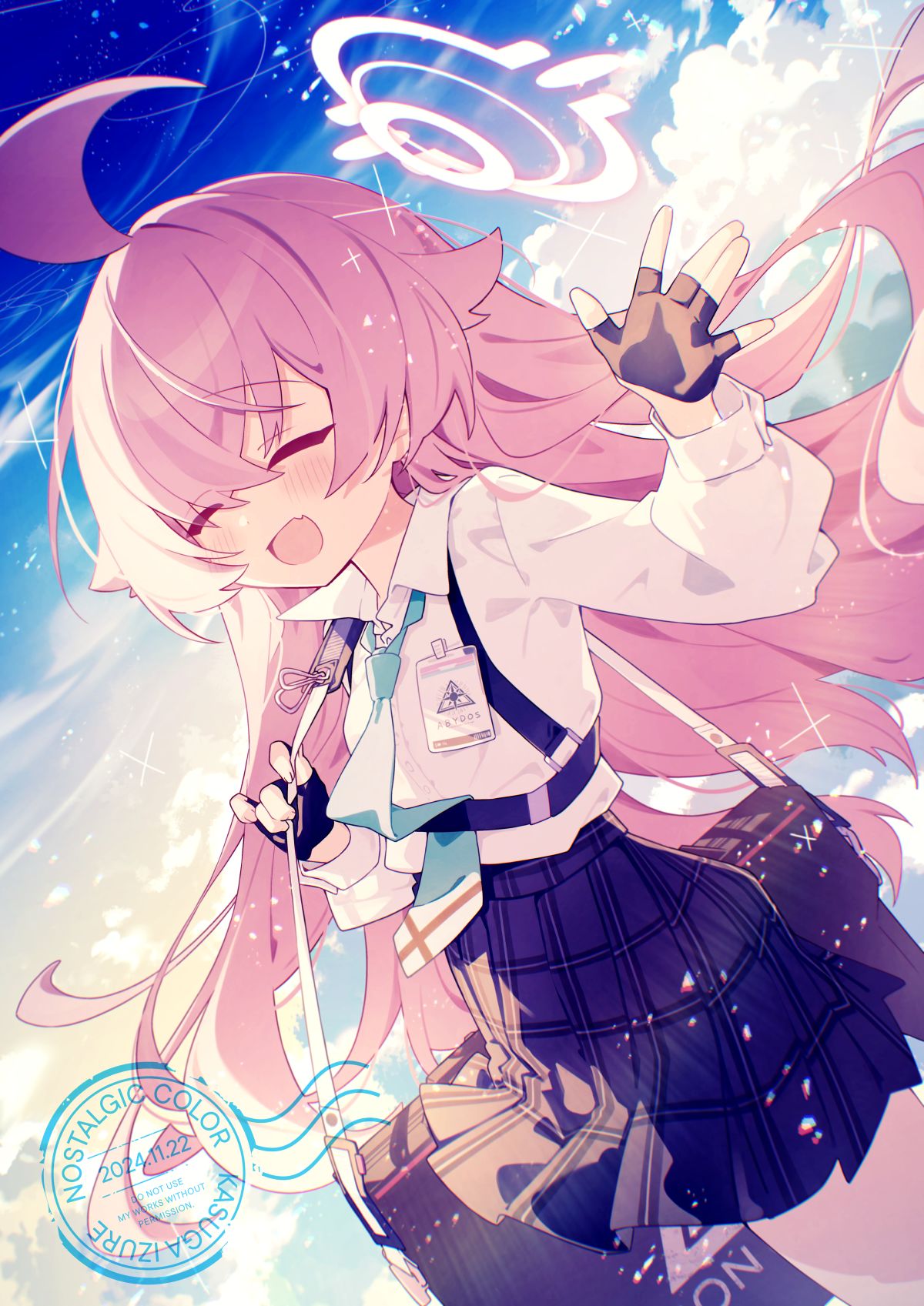 【C105新刊②】Sunlight Blue插画图片壁纸