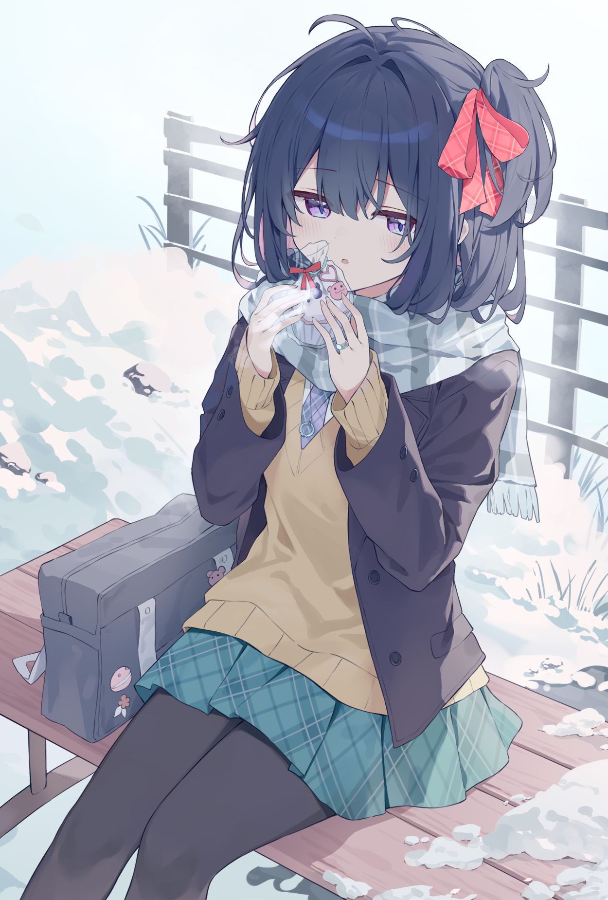 热乎乎的蛋糕