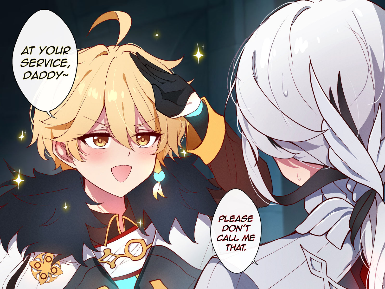 Fatui Aether插画图片壁纸