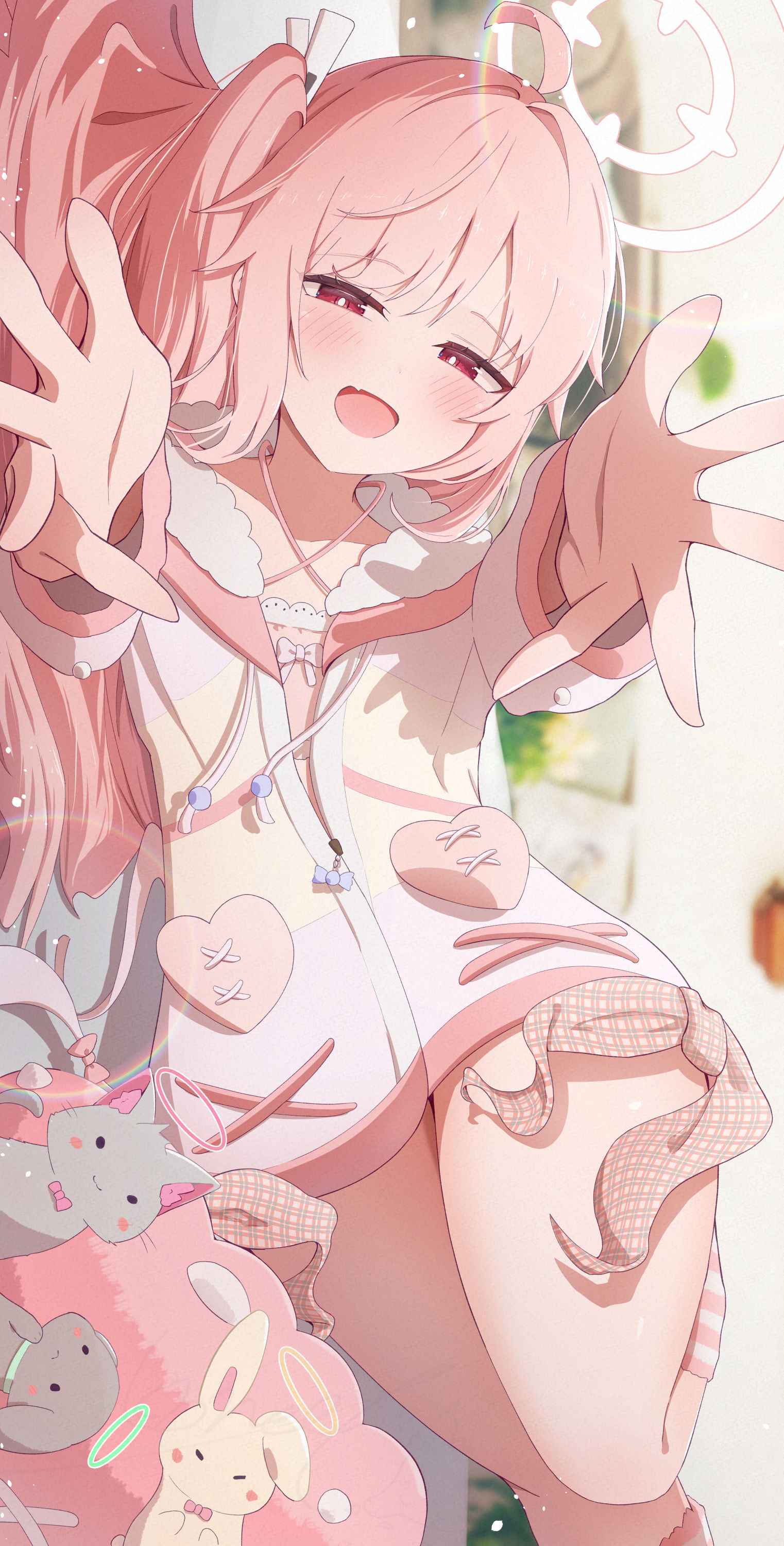 “老师，一起温暖吧~？”