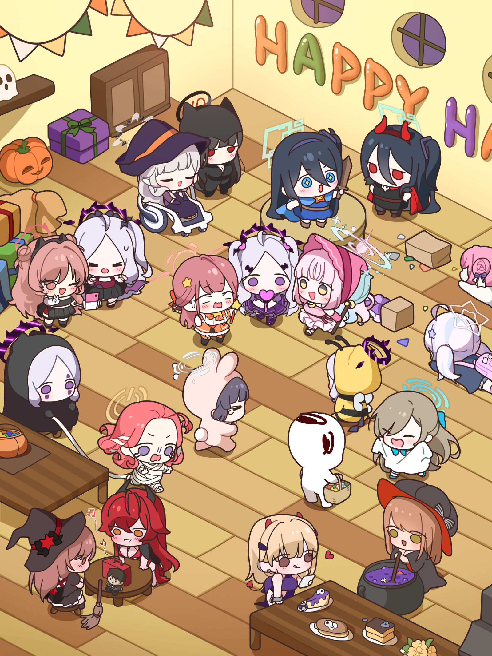 Happy Halloween!插画图片壁纸