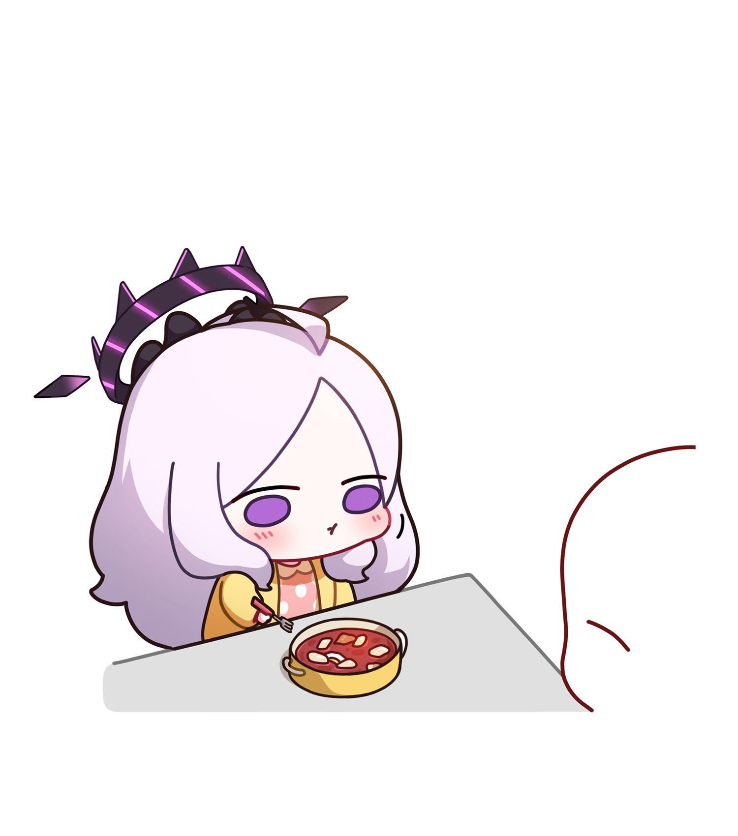 第一次吃辣的是我。插画图片壁纸