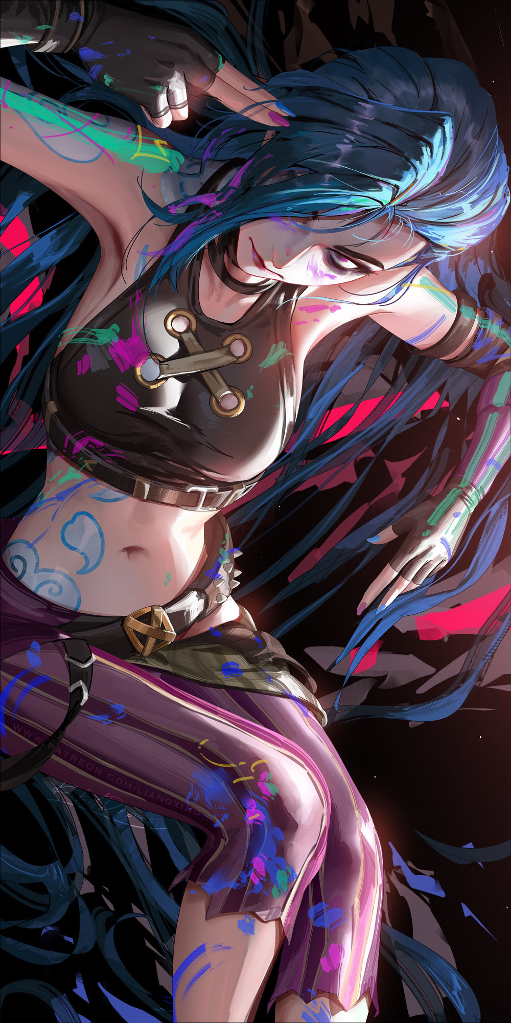 Jinx插画图片壁纸