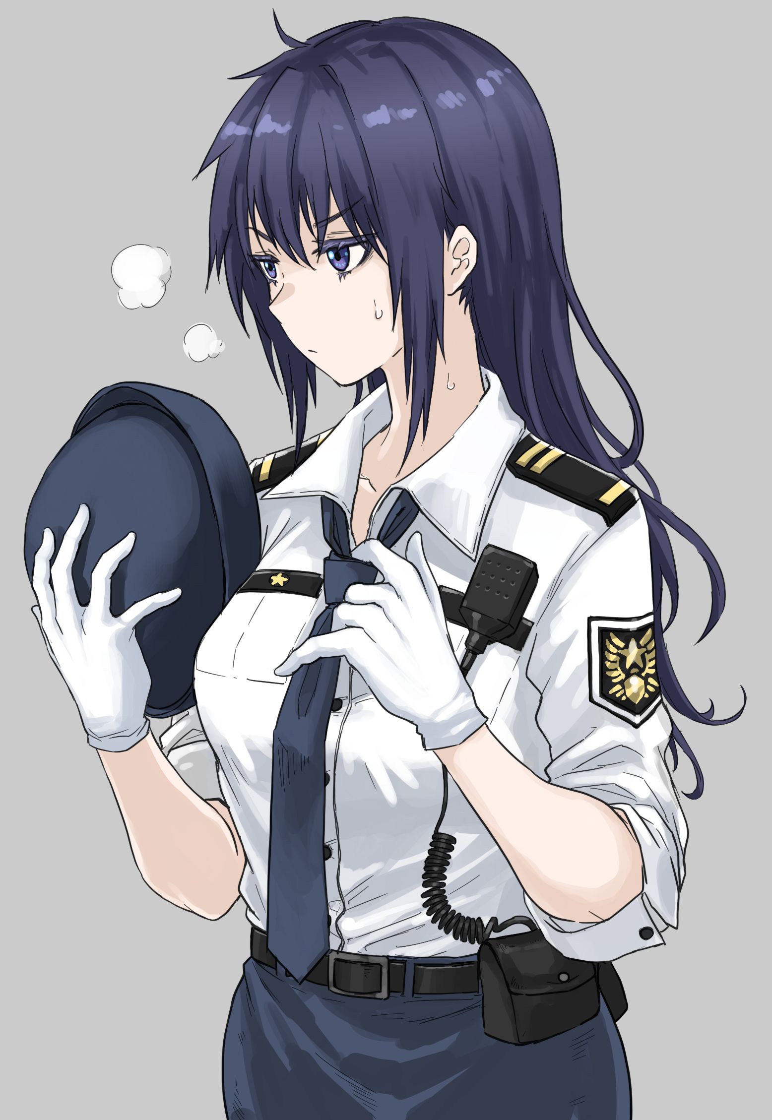 女警插画图片壁纸