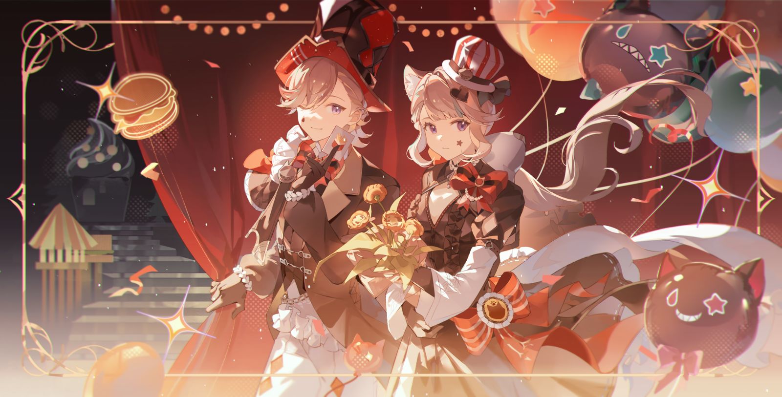 特别魔术表演-原神插画