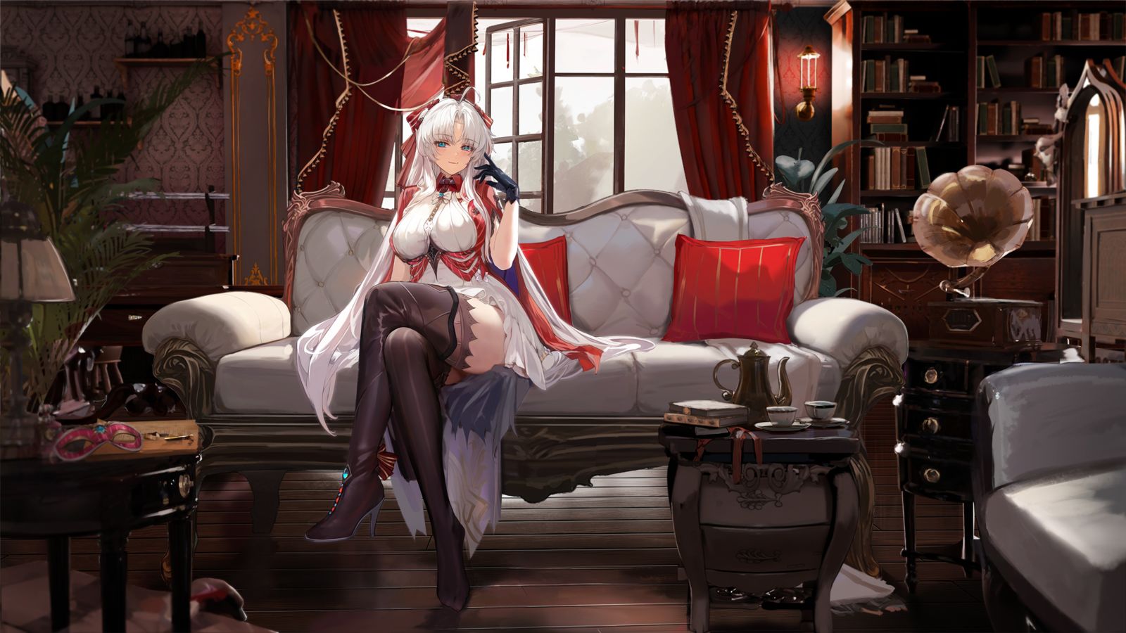 珂莱塔（补全上一张）插画图片壁纸