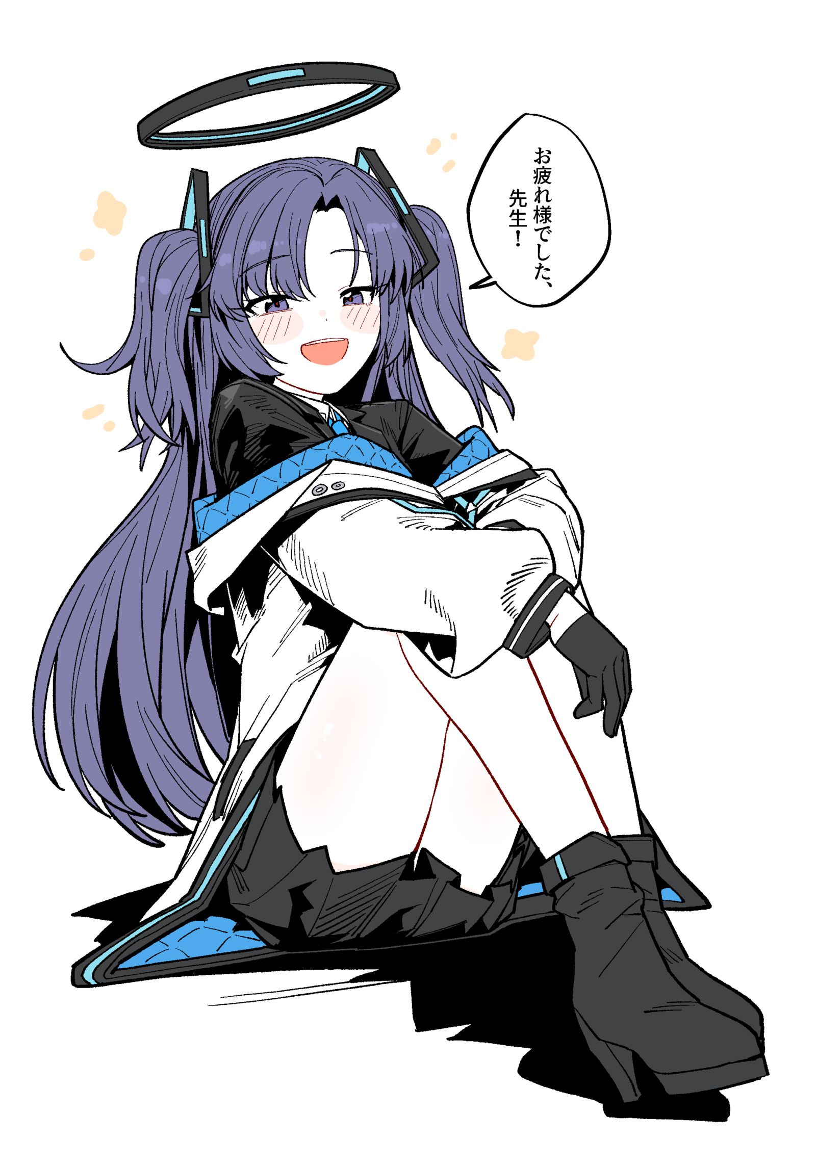 等待的尤卡插画图片壁纸