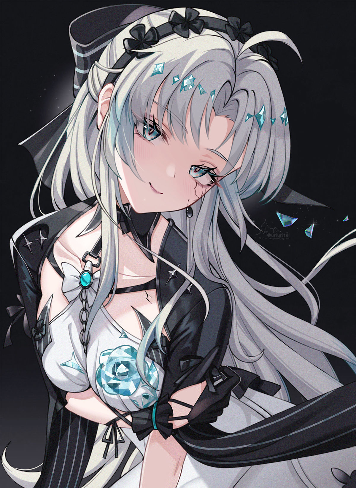 黑色卡洛塔插画图片壁纸