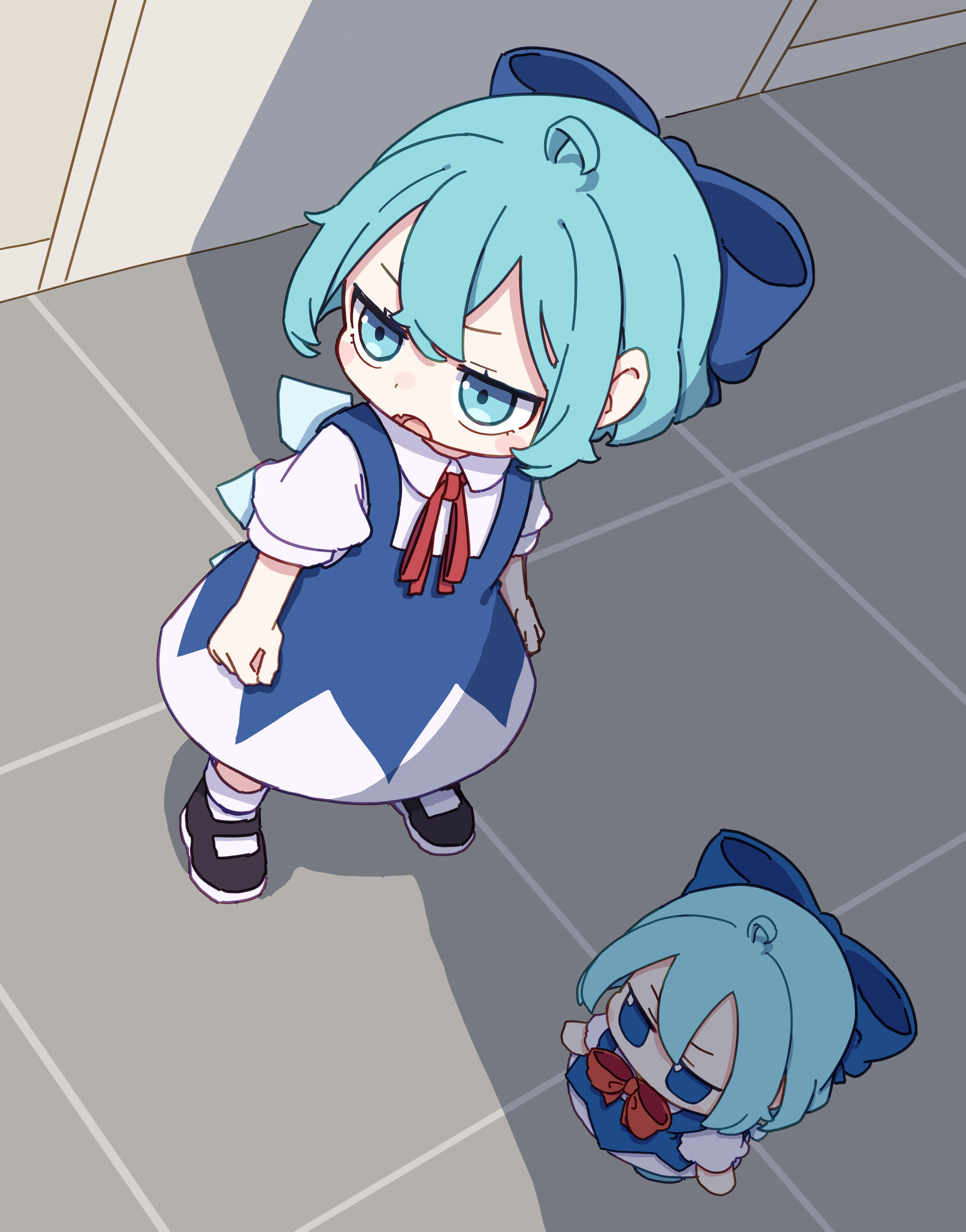 俯瞰插画图片壁纸