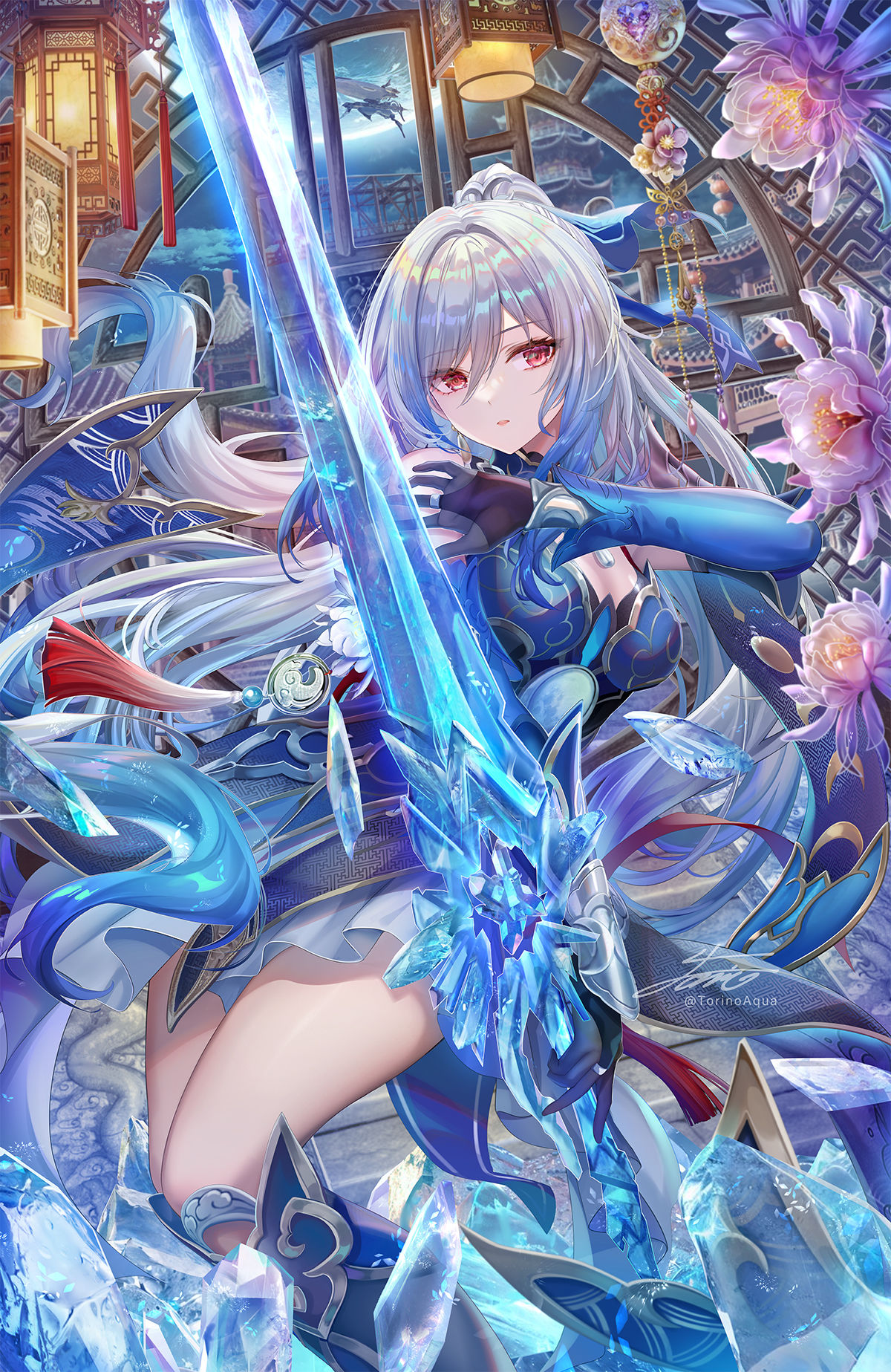 直到斩下星星插画图片壁纸