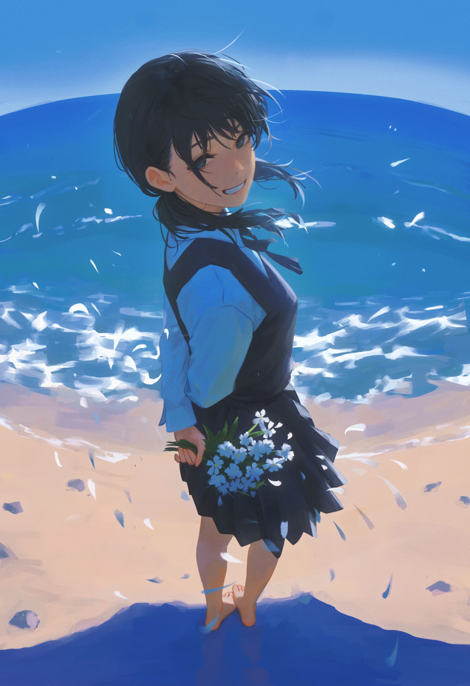 改了一下手重新发插画图片壁纸