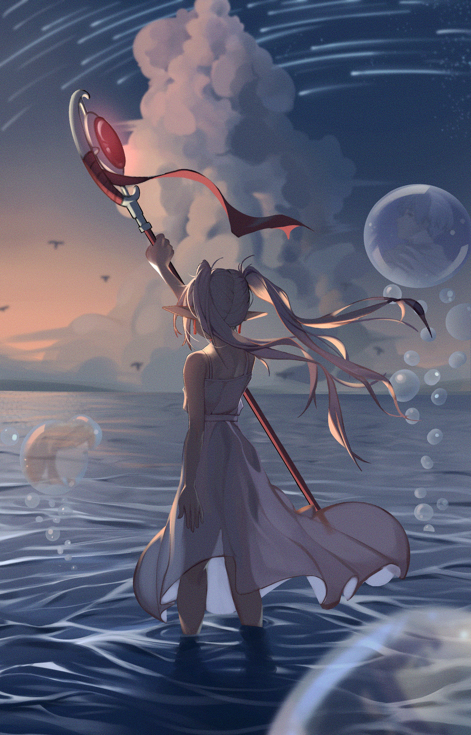 泡影插画图片壁纸
