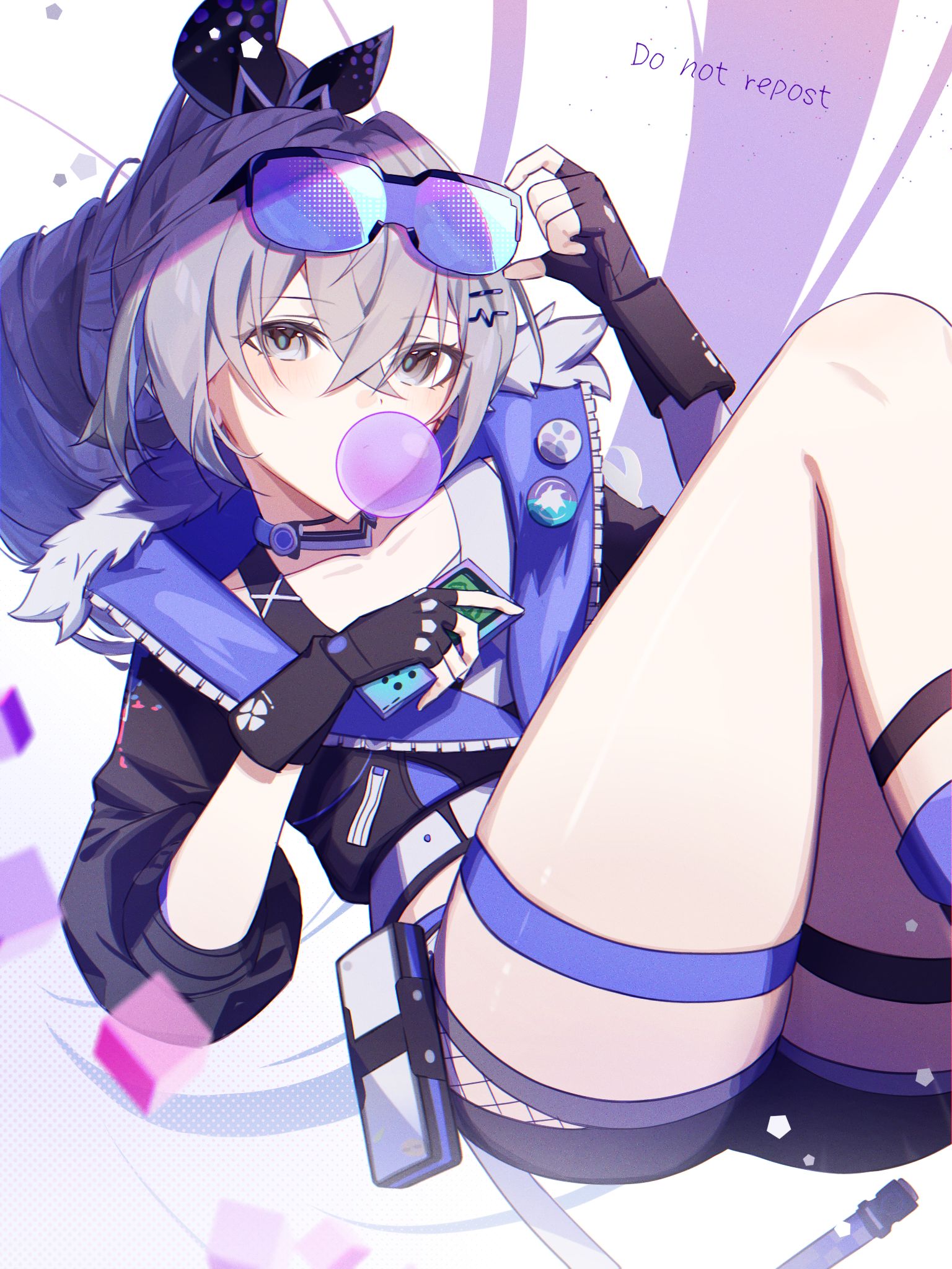 銀狼插画图片壁纸
