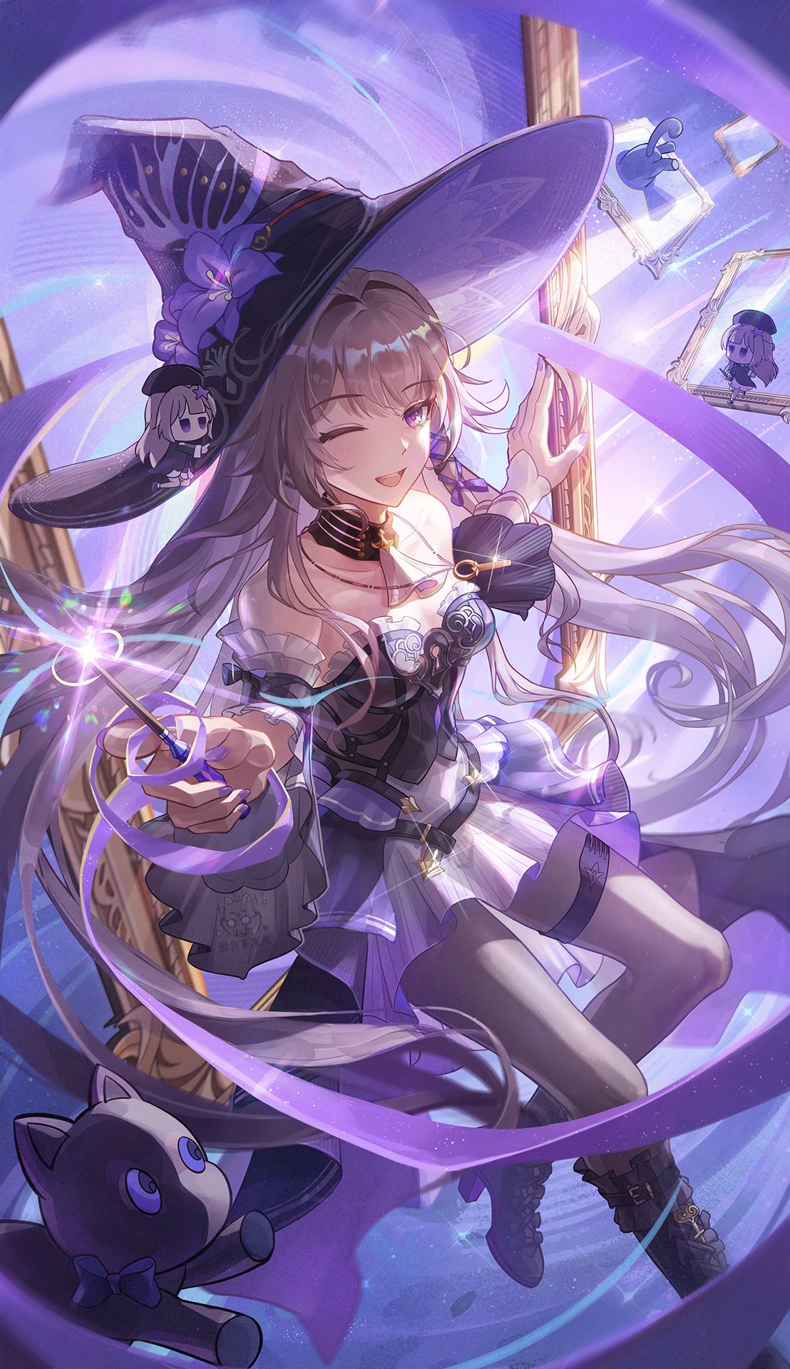【魔法使】大黑塔插画图片壁纸