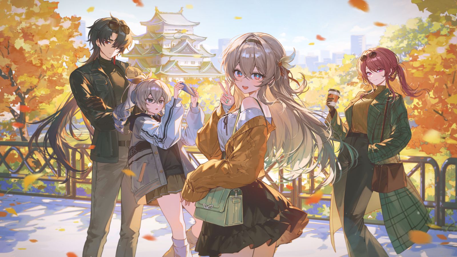 名古屋✨插画图片壁纸