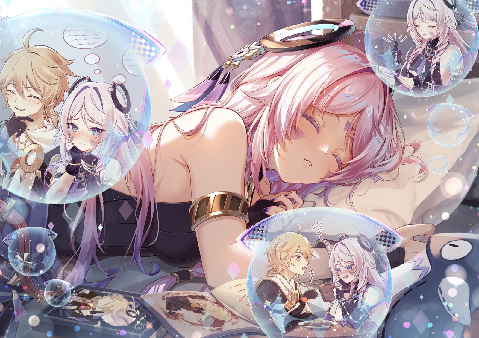 你的梦模样插画图片壁纸
