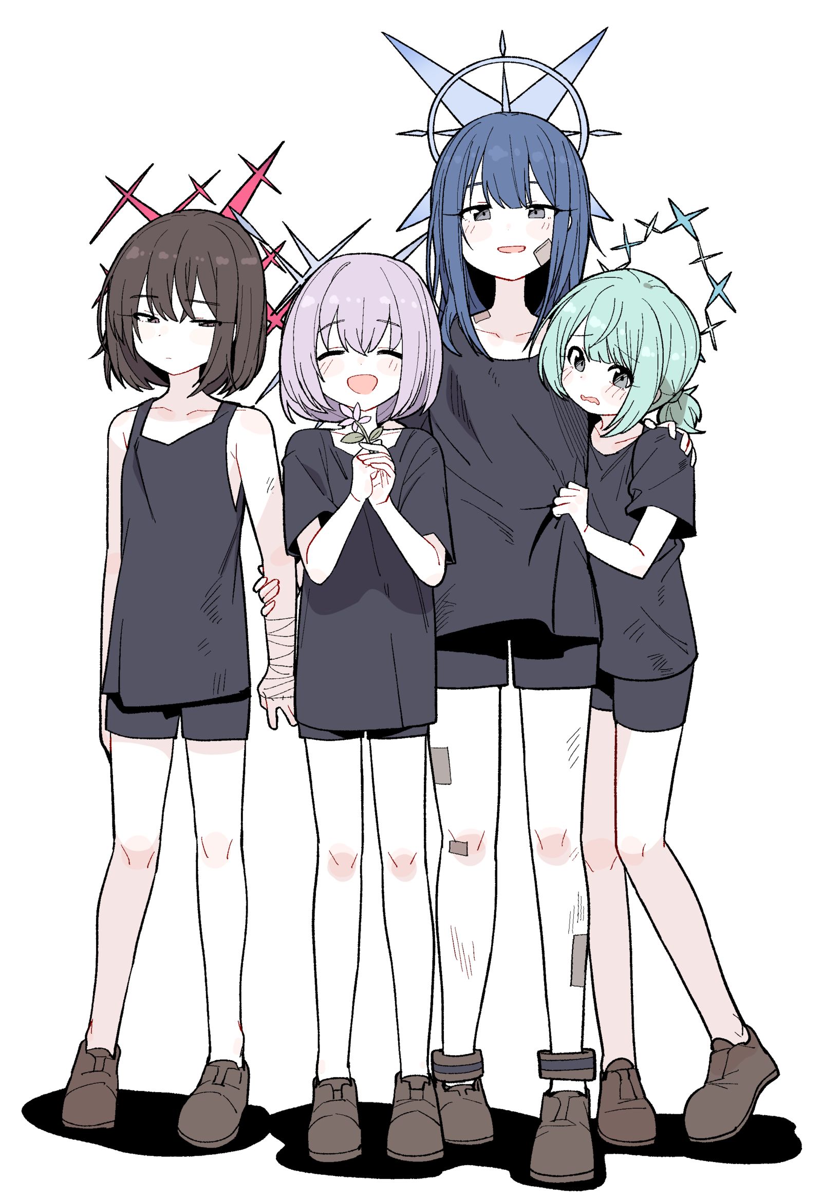 阿里乌斯（过去和现在）插画图片壁纸