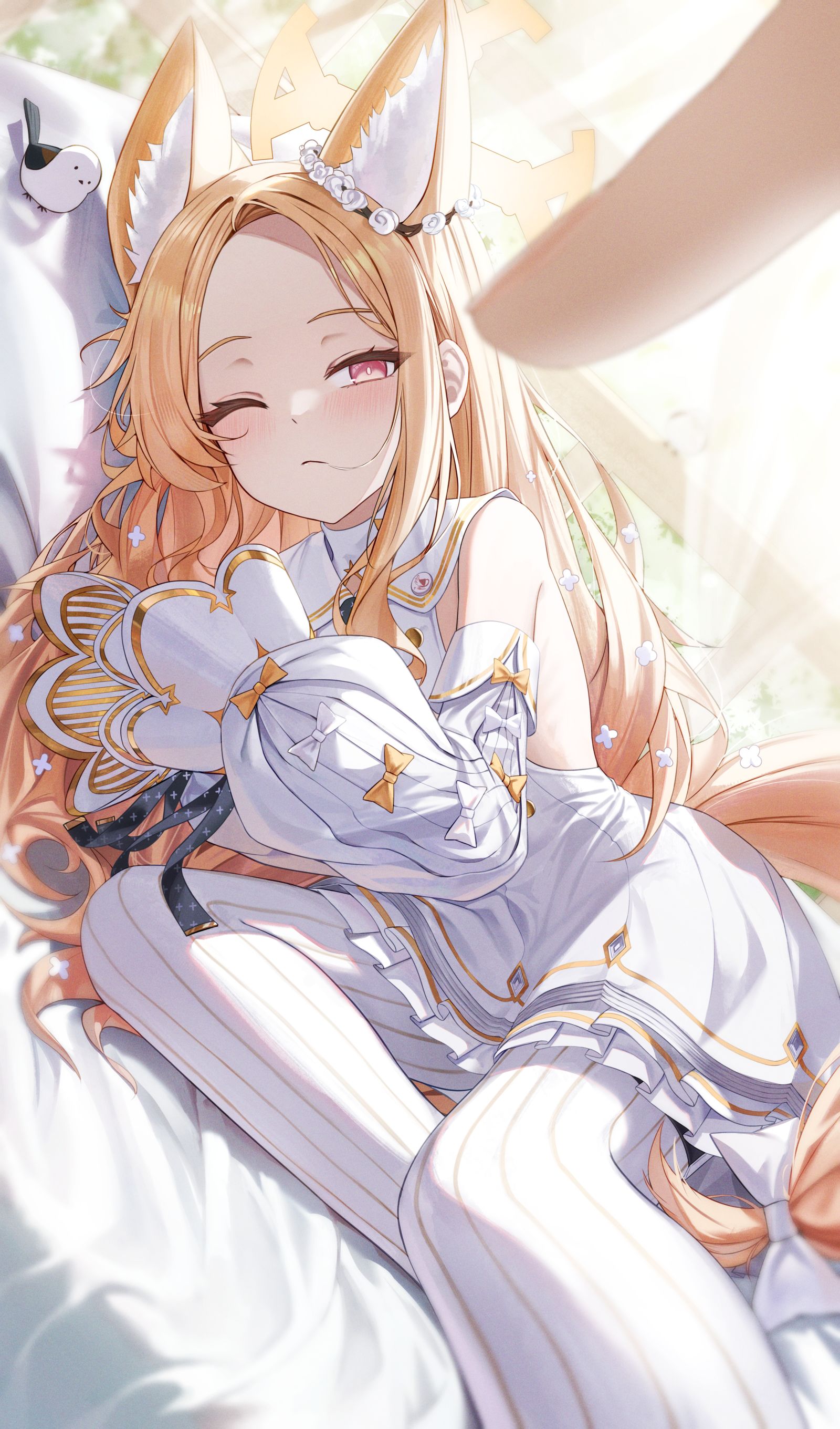 你。。你在做什么？插画图片壁纸