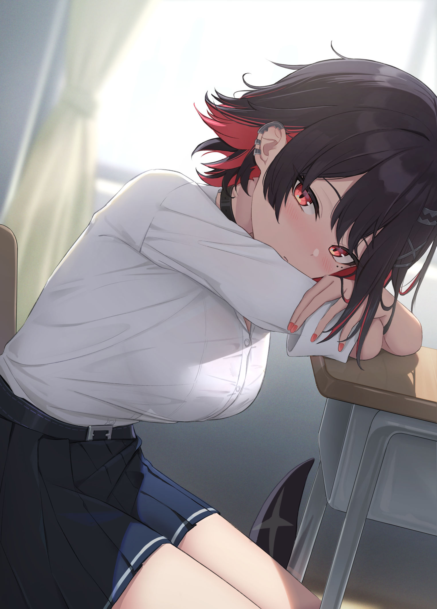制服艾伦插画图片壁纸
