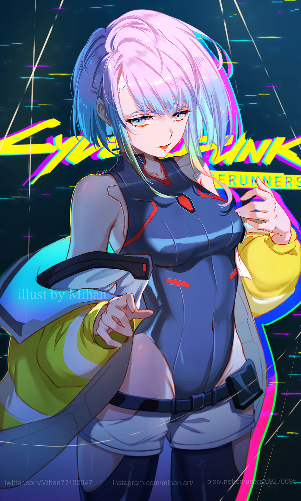 Lucy - Edgerunners插画图片壁纸