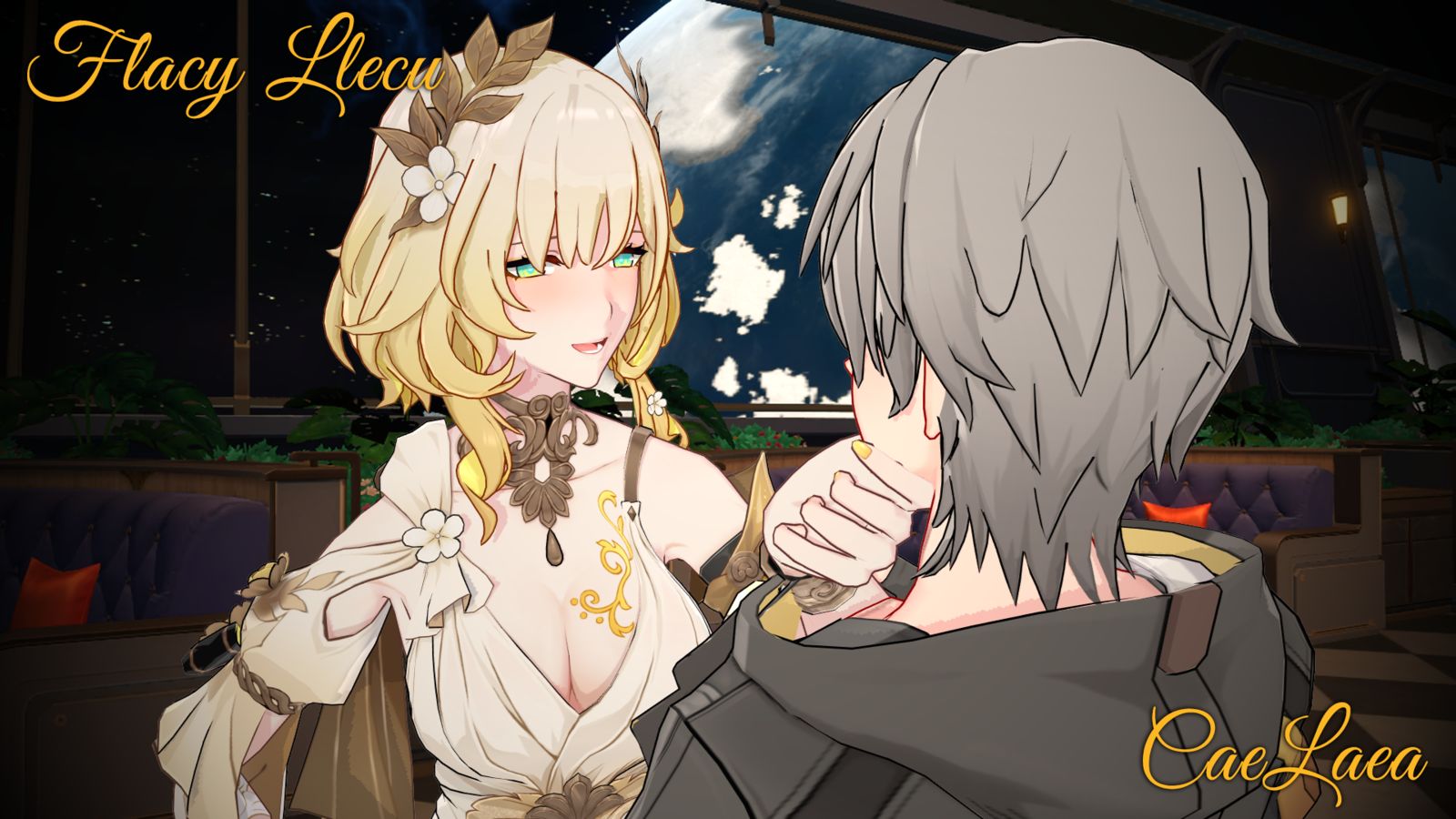 Aglaea and Caelus