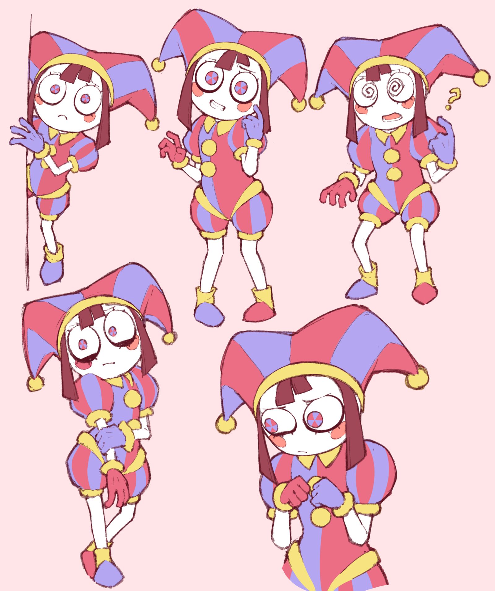 silly little jester插画图片壁纸