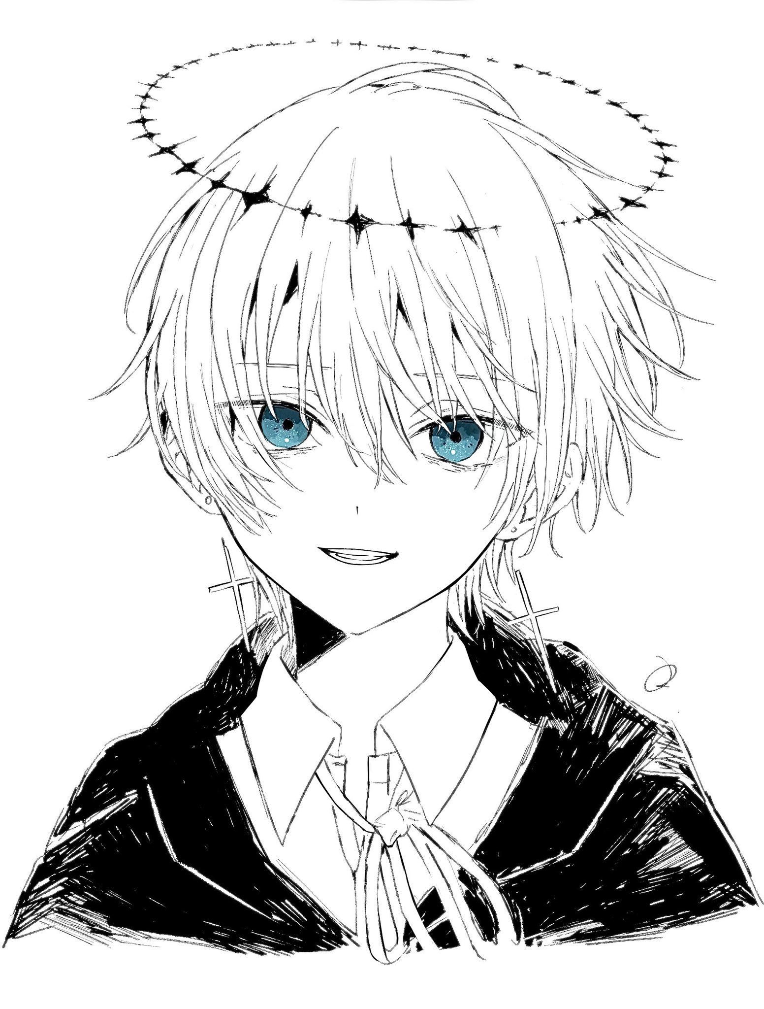 Angel插画图片壁纸