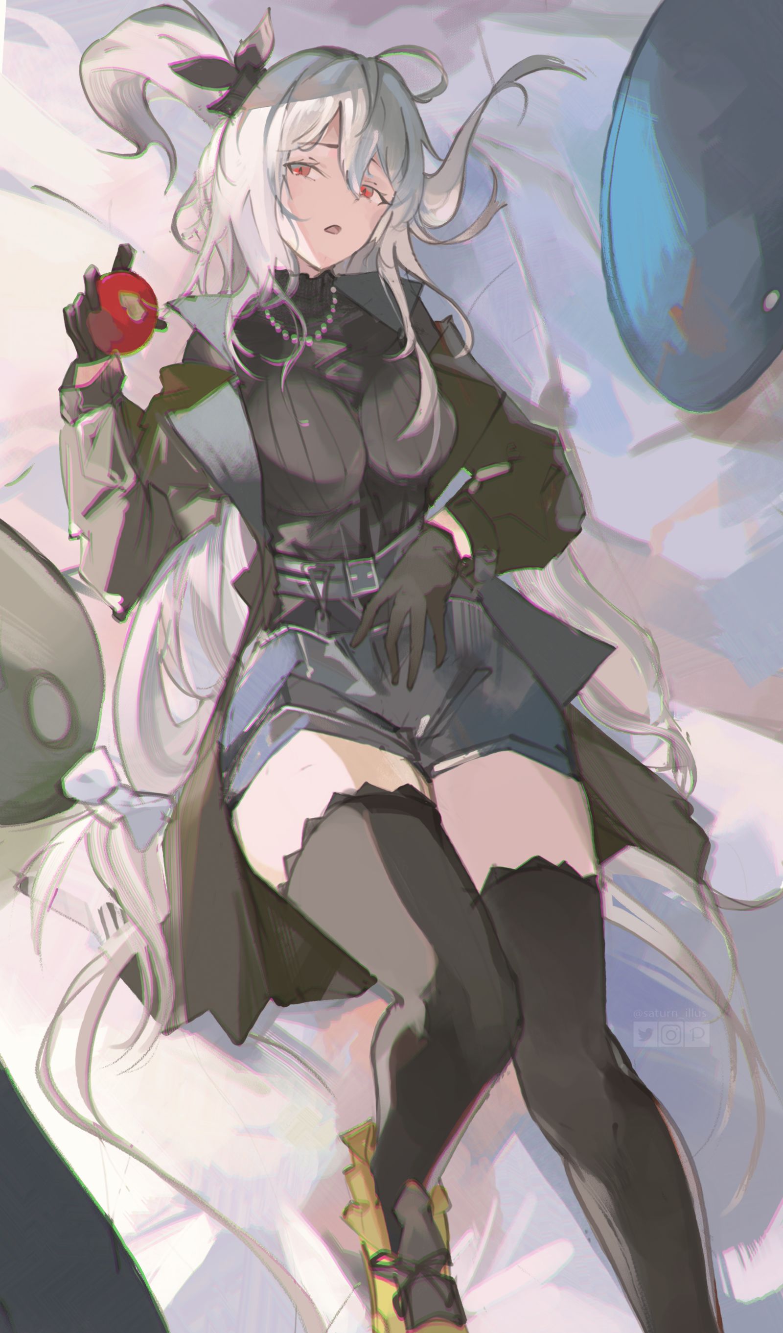 Skadi  插画图片壁纸