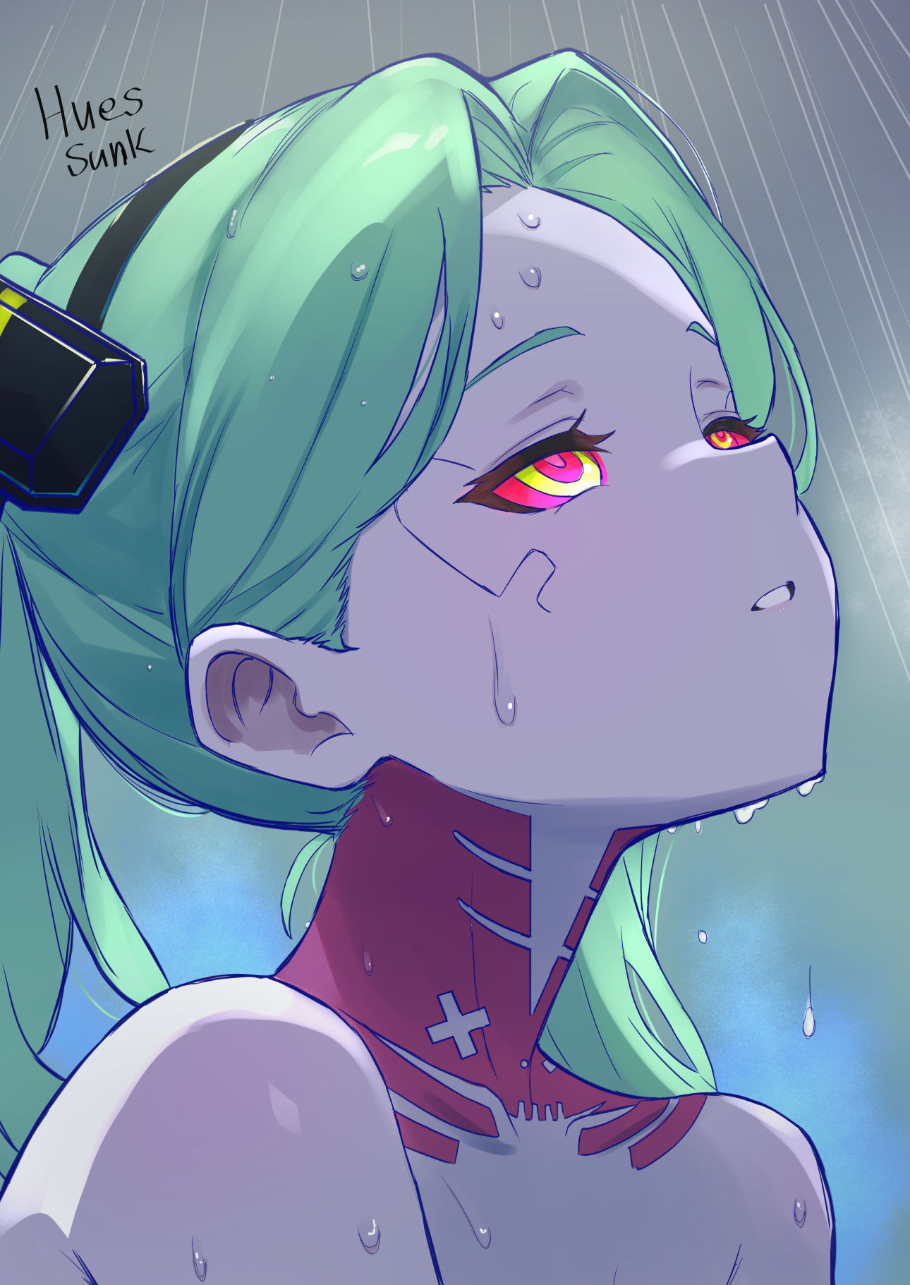 丽贝卡-边缘行者Cyberpunk