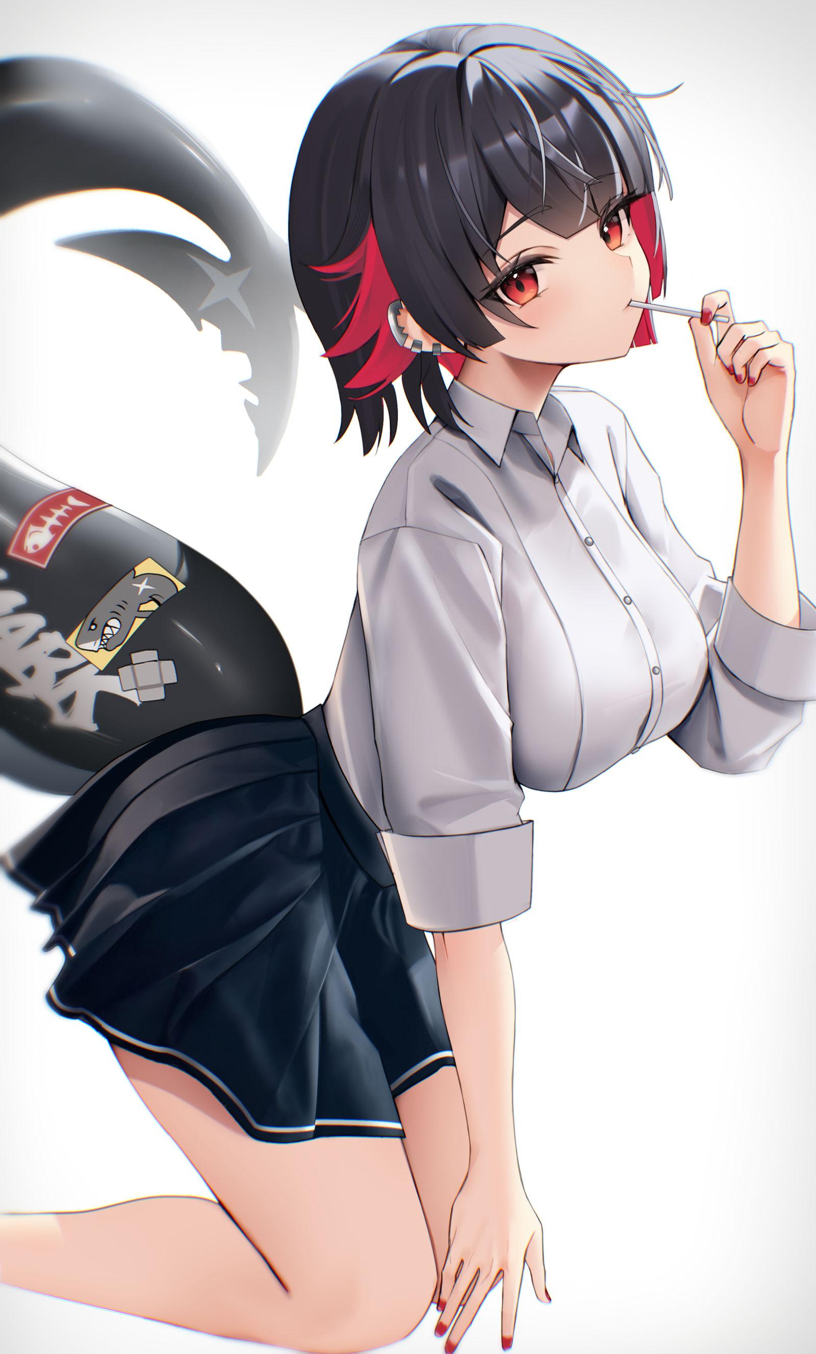 制服插画图片壁纸