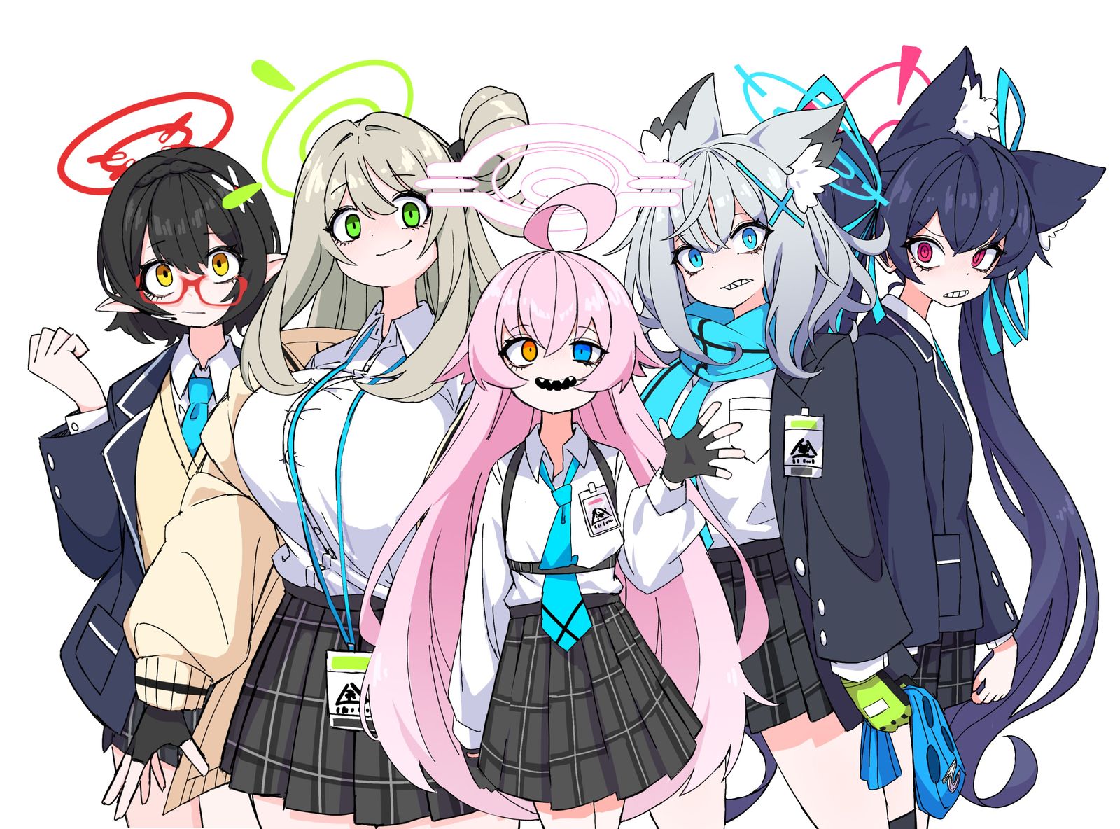 対策委員会插画图片壁纸