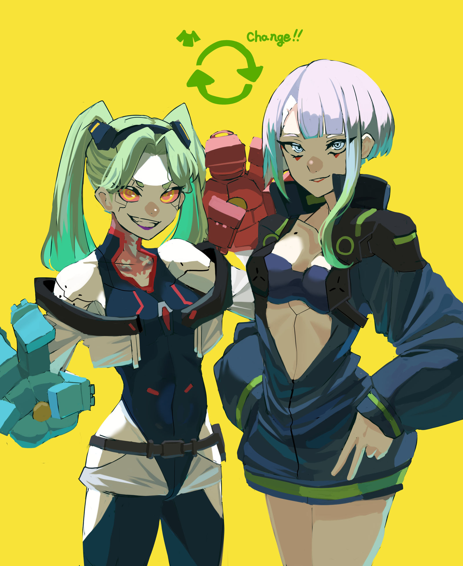 换装！！-赛博朋克边缘行者