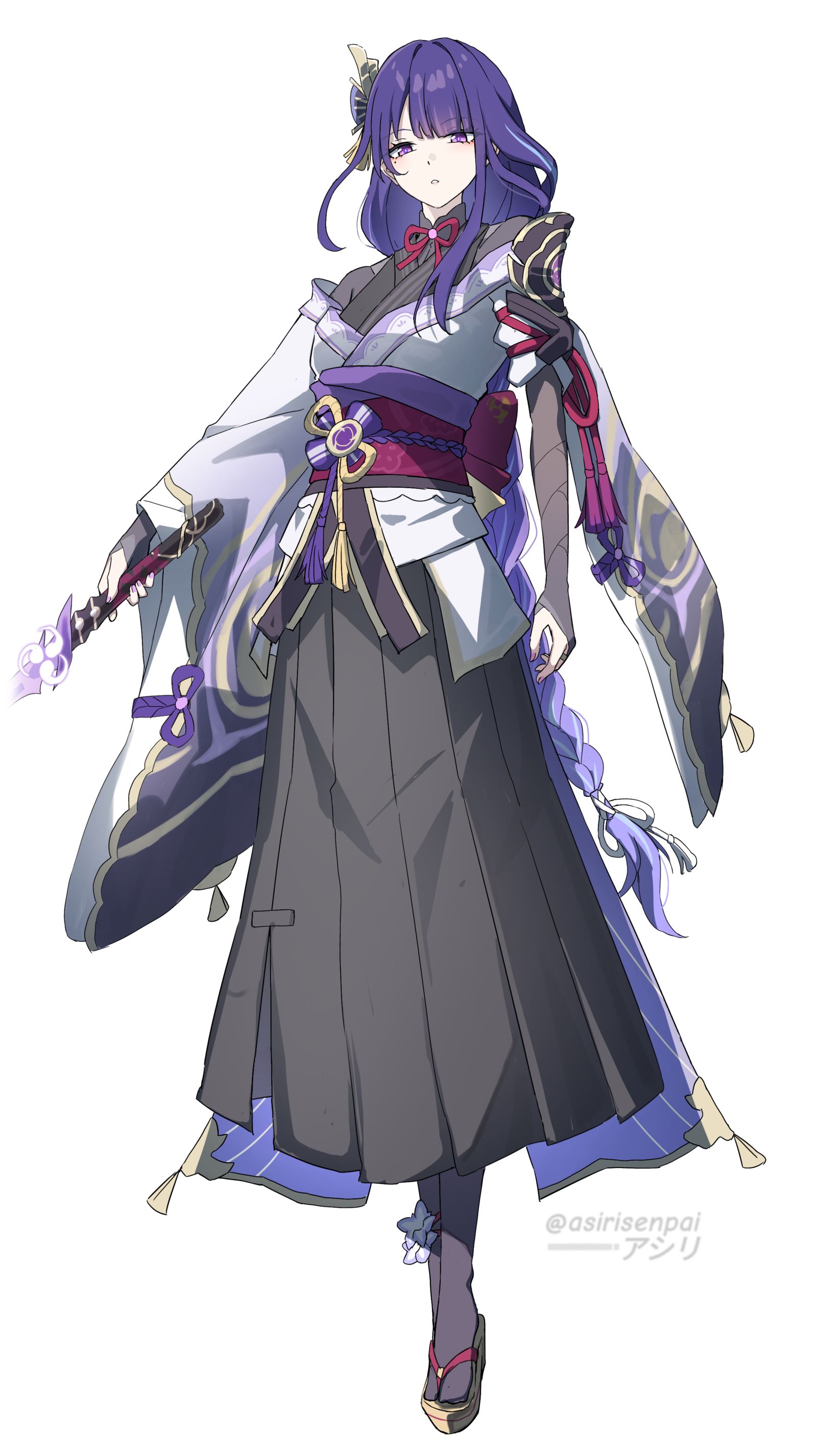 Raiden shogun/Ei插画图片壁纸