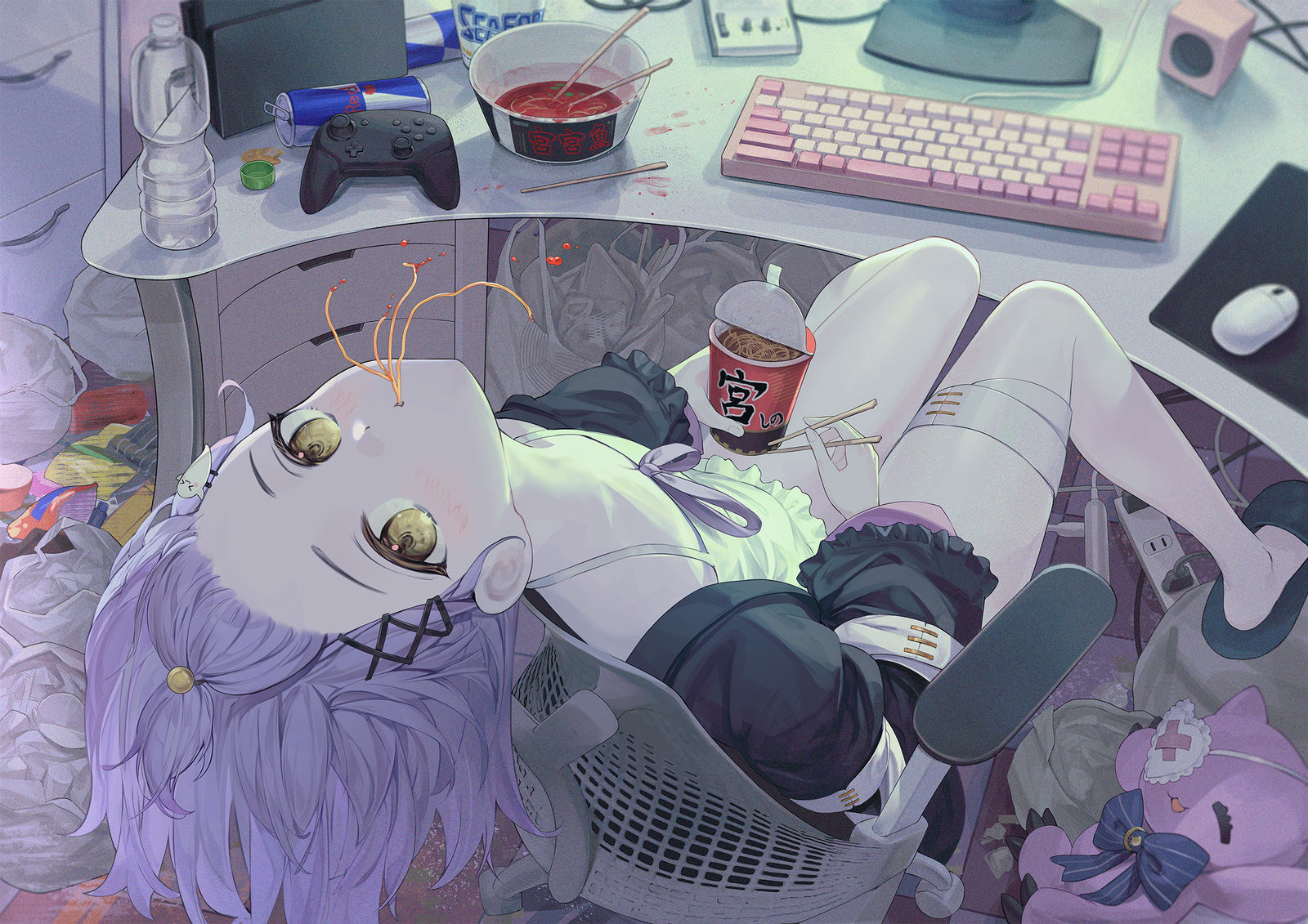 紫宫插画图片壁纸
