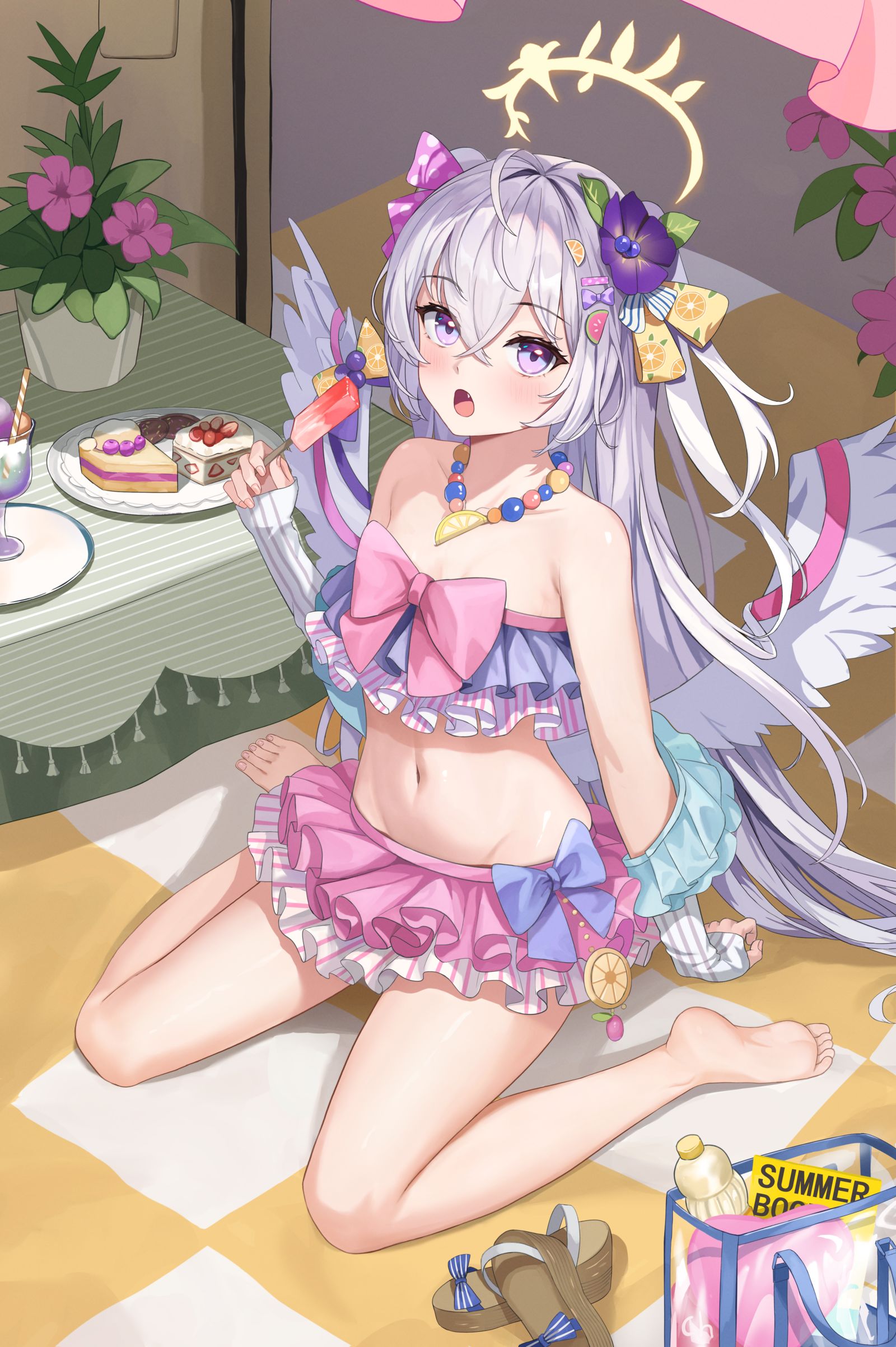 白洲梓插画图片壁纸