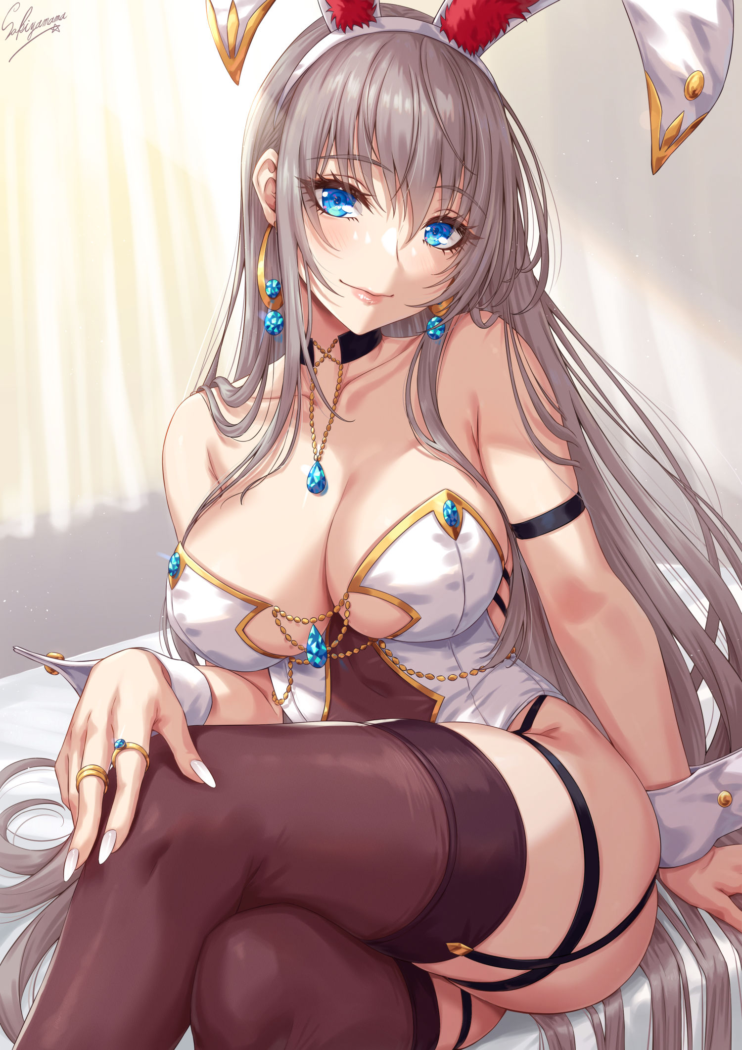 白兔女郎姐姐头像同人高清图