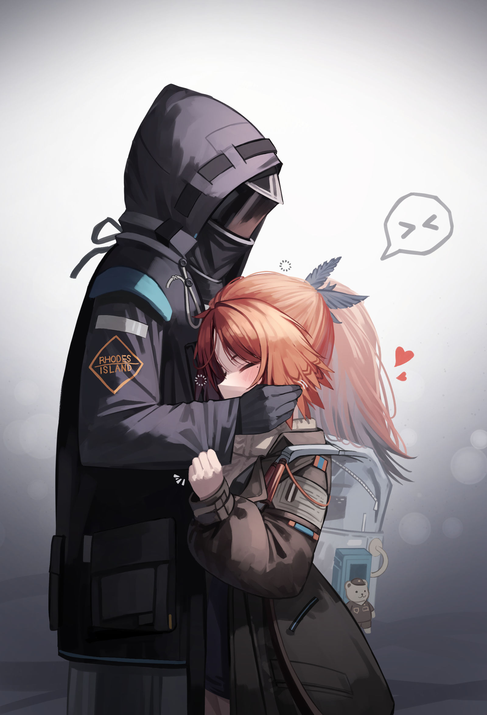 Petting sleepy birb