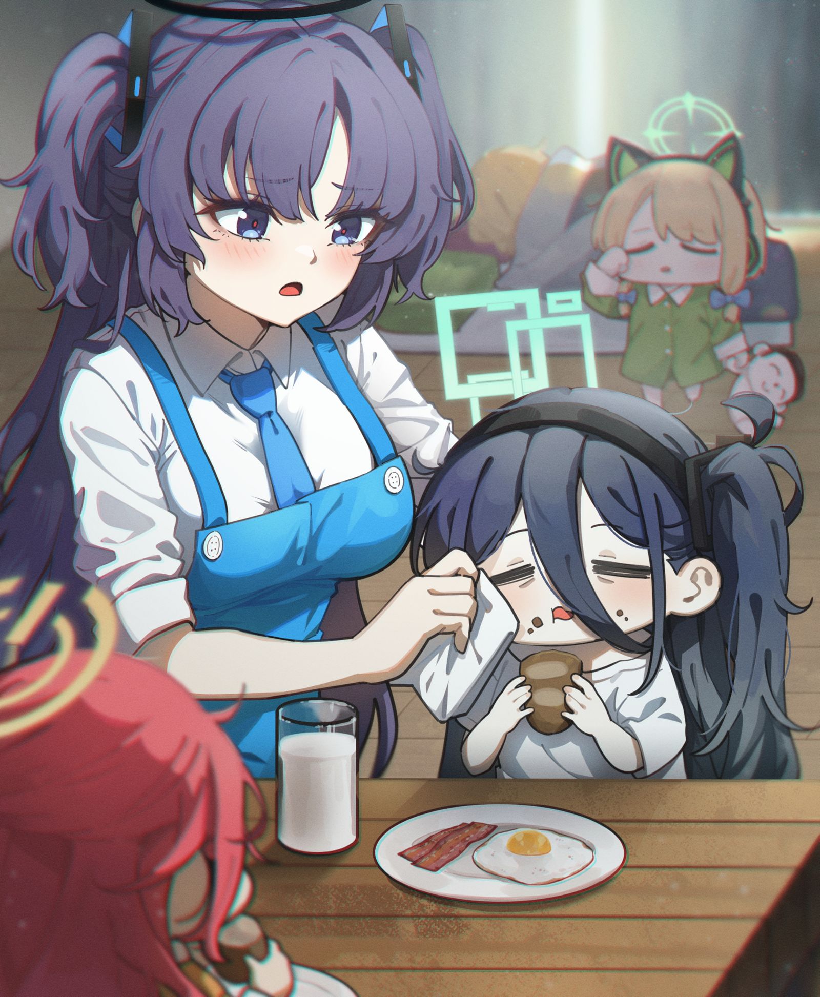 mommy插画图片壁纸