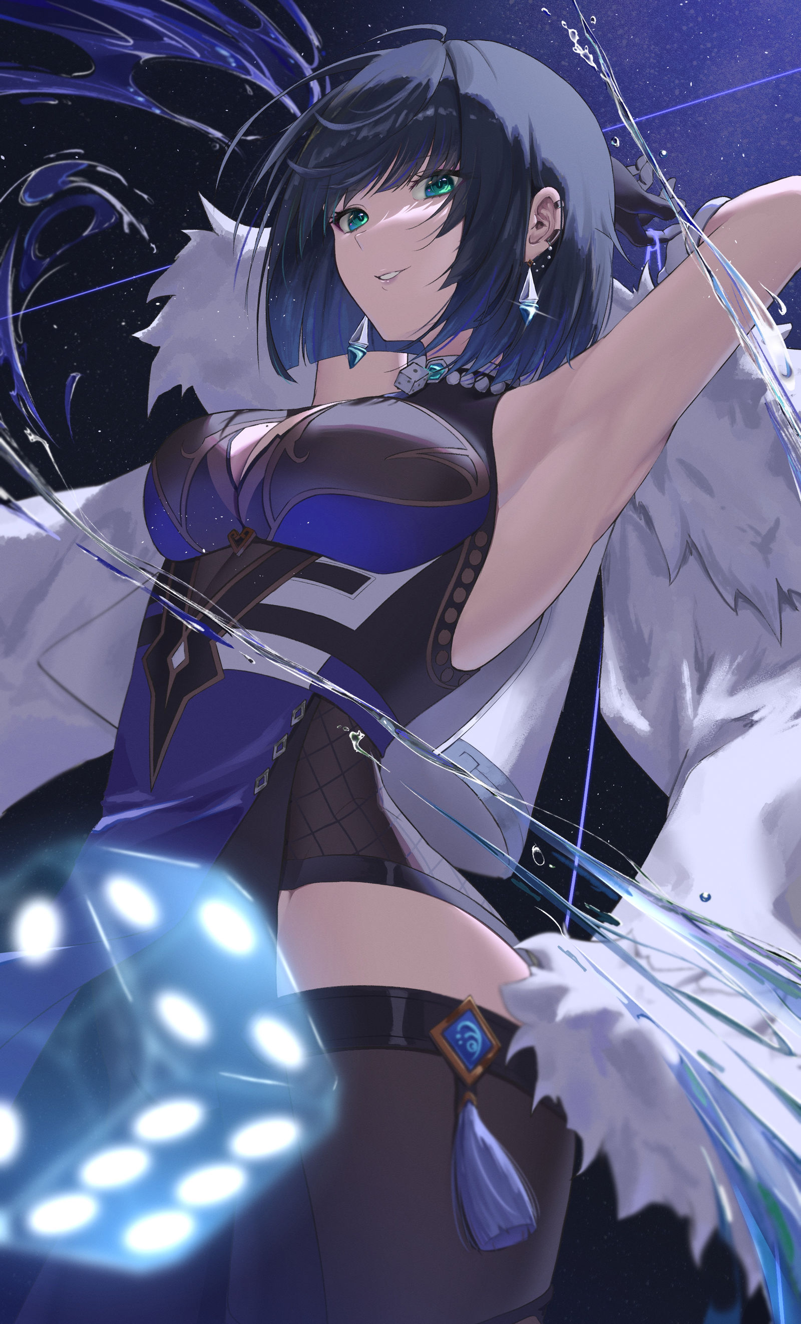 夜蘭插画图片壁纸