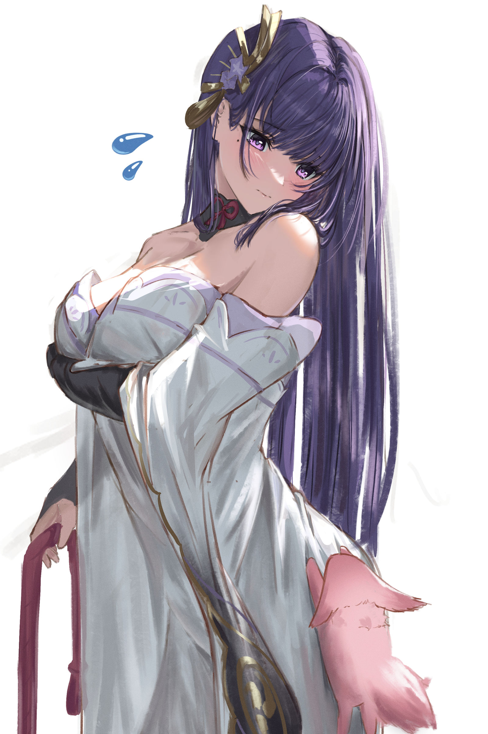 妨碍换衣服的神子插画图片壁纸