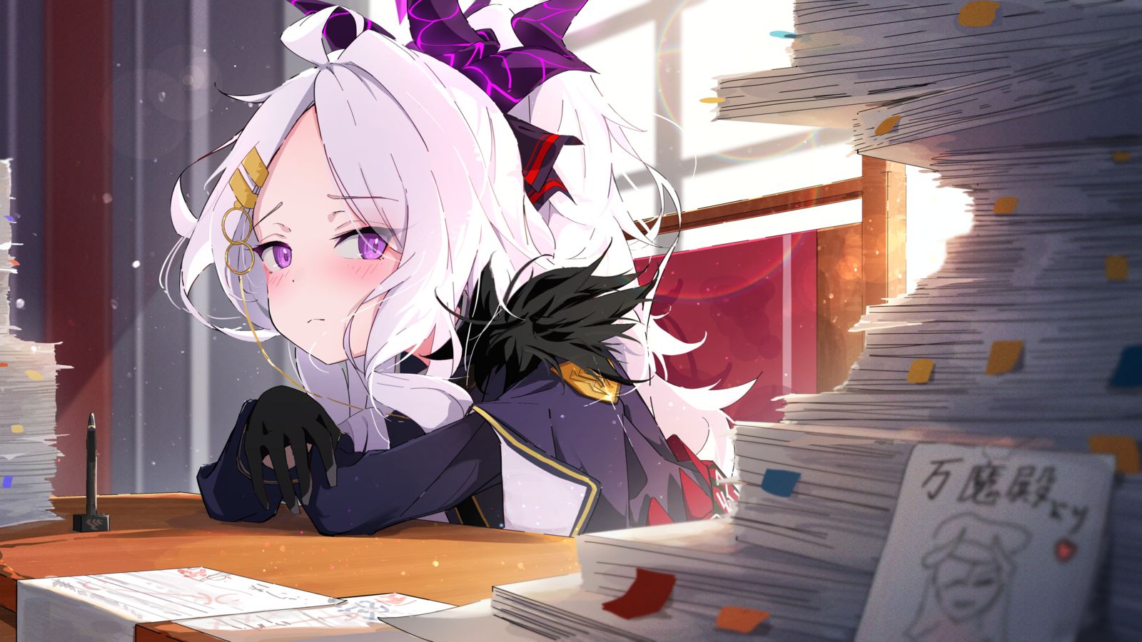 空崎hina插画图片壁纸