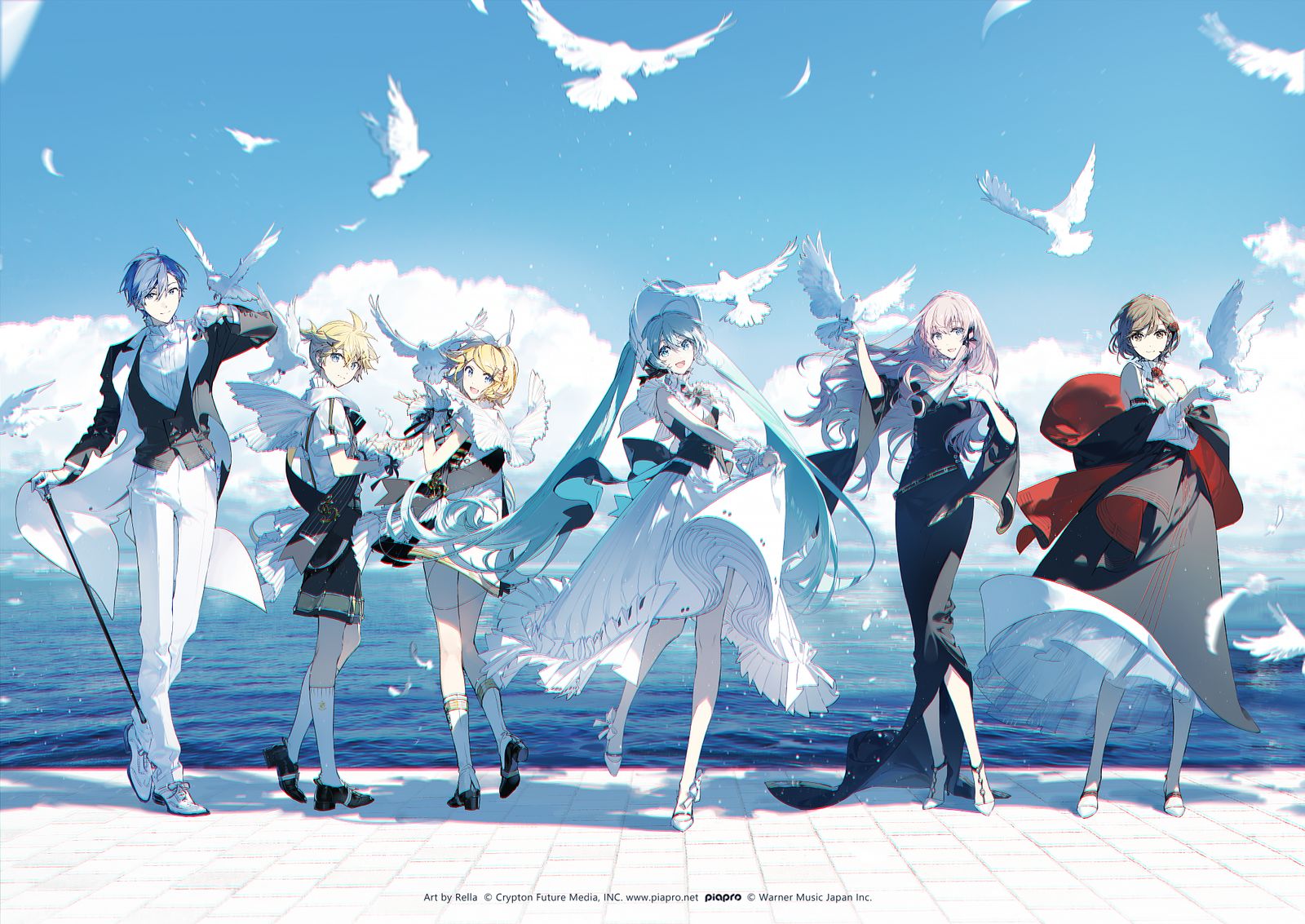 初音未来插画图片壁纸