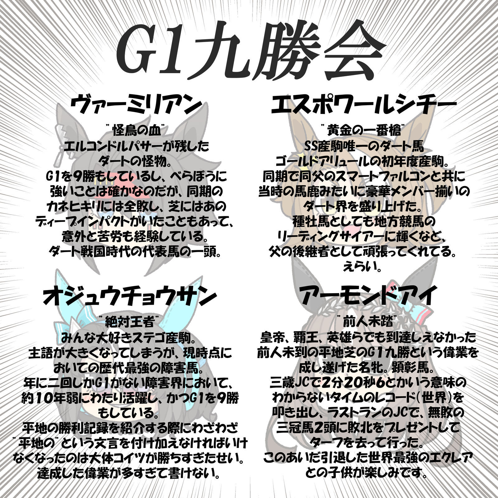 G1九勝会解説插画图片壁纸