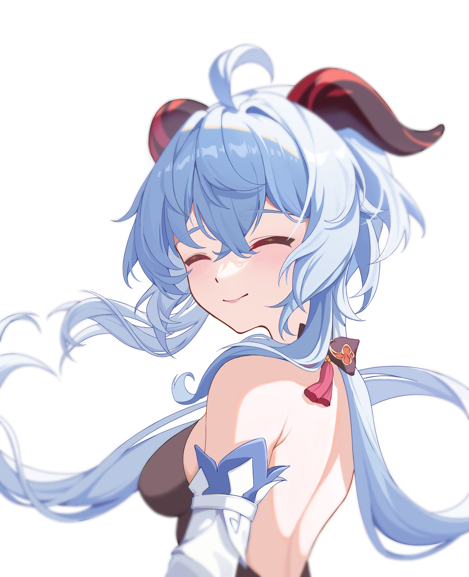 甘雨插画图片壁纸
