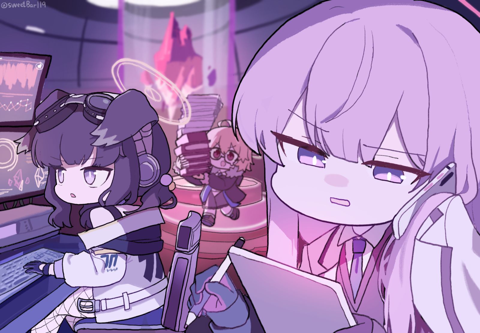 布尔阿卡SD11~20P插画图片壁纸