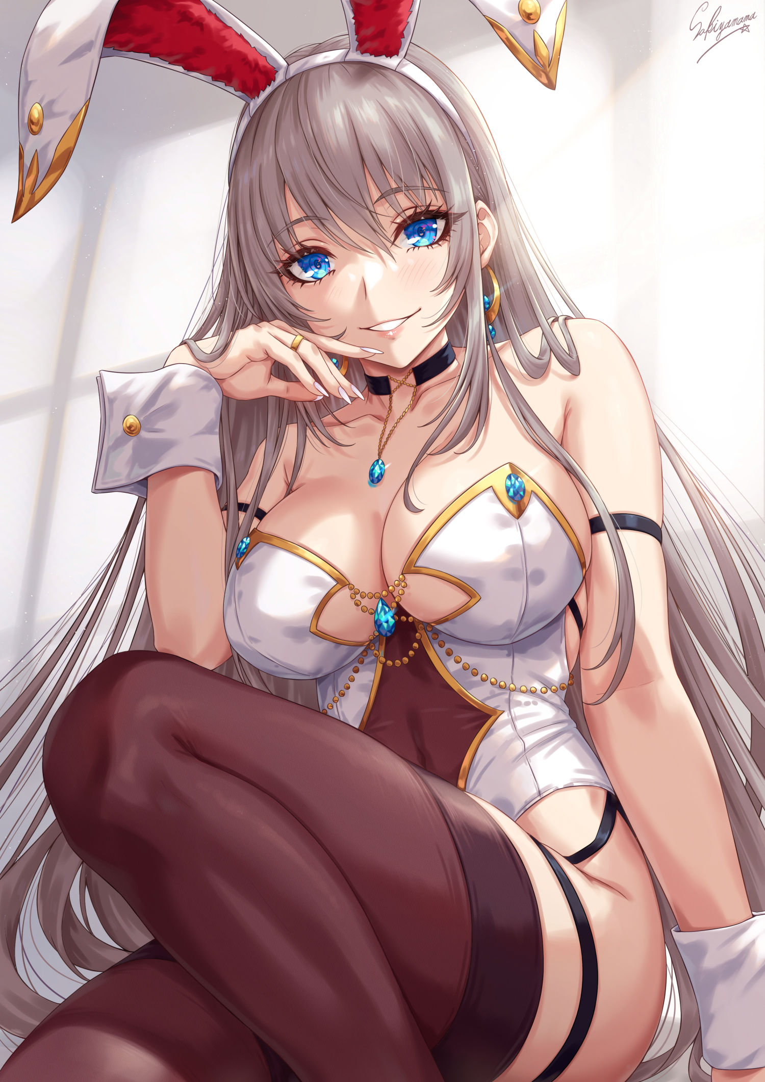 白兔女郎姐姐头像同人高清图