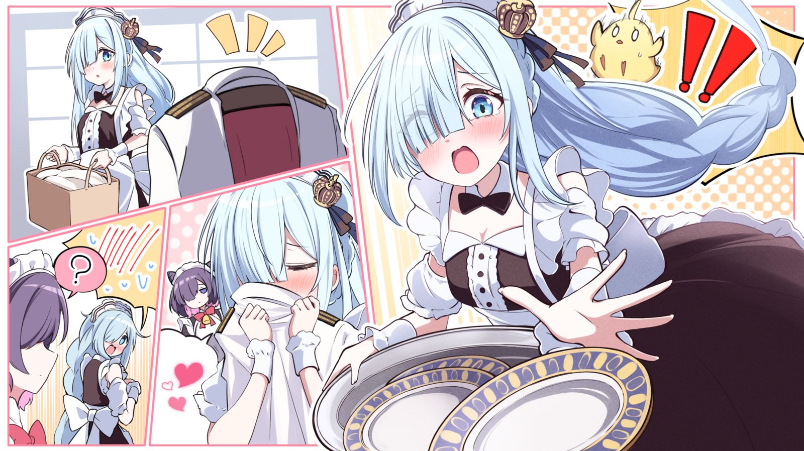 杰纳斯能胜任女仆的工作吗…？插画图片壁纸