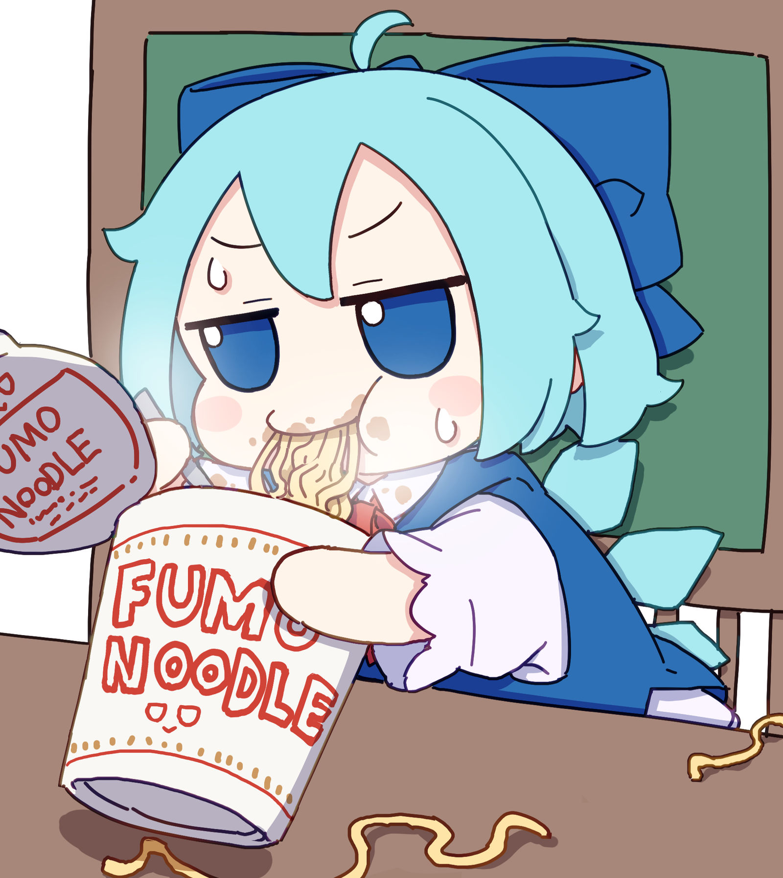 FUMO NOODLE插画图片壁纸